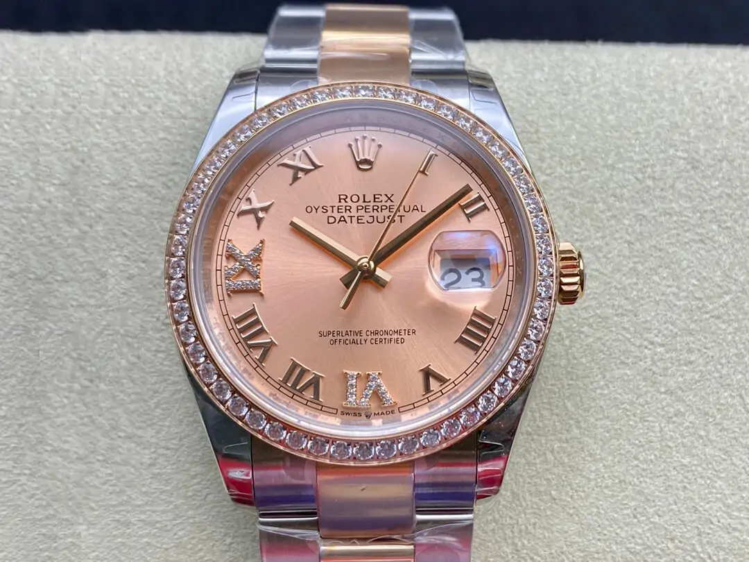 Rolex Datejust M126281RBR-0016 EW Factory Pink Dial