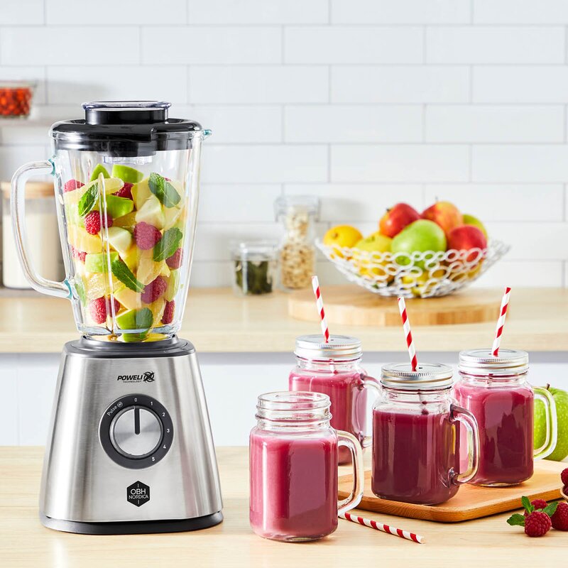 Blendforce blender 1,25 L rustfritt stål