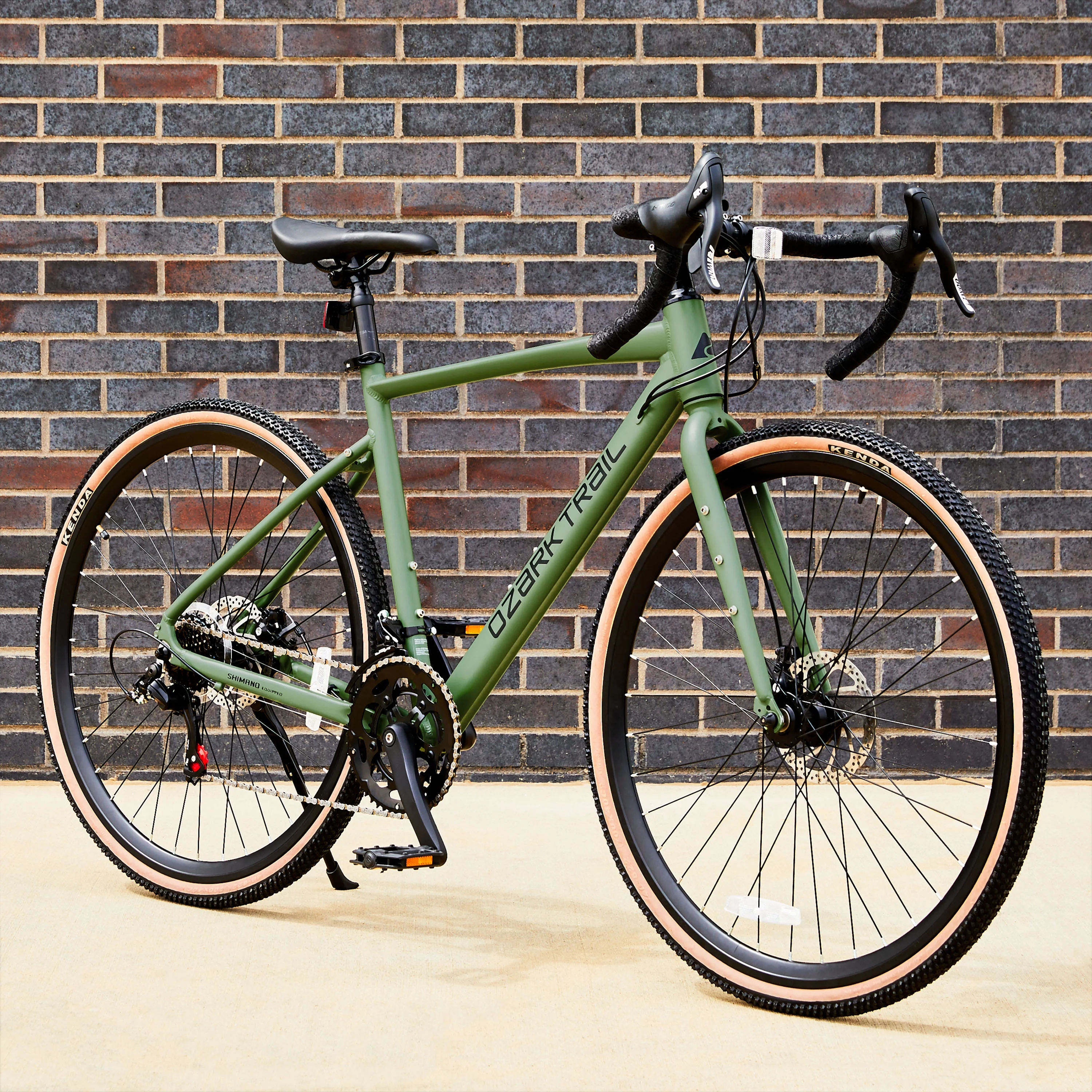 700c G.1 Explorer Drop Bar Gravel Bike, Medium Frame, Fits Riders 5'5" 5'10", Green, Adult(54 cm) - Image 6