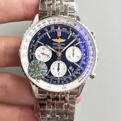 Breitling Navitimer 01 AB012012 / BB01 / 447A JF Factory Blue Dial