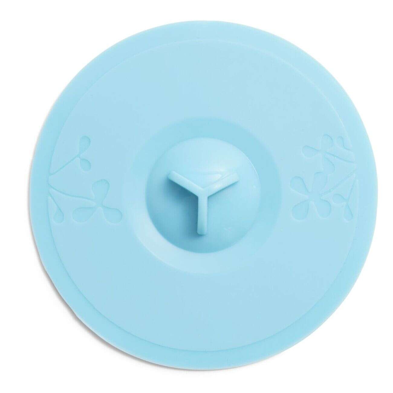 Couvre verre en silicone noir Ø11cm