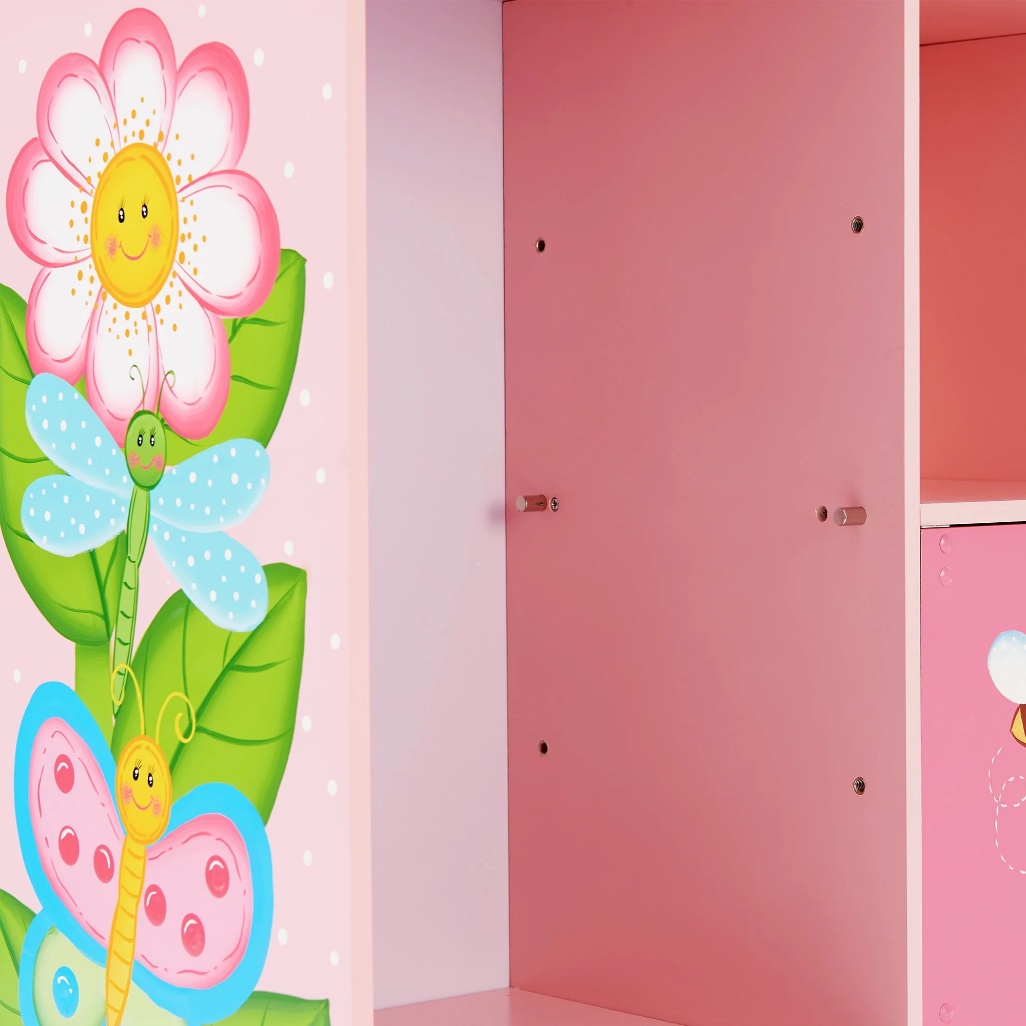 Magic Garden Kids Wooden 3 x 3 Cube Storage Unit - Image 6