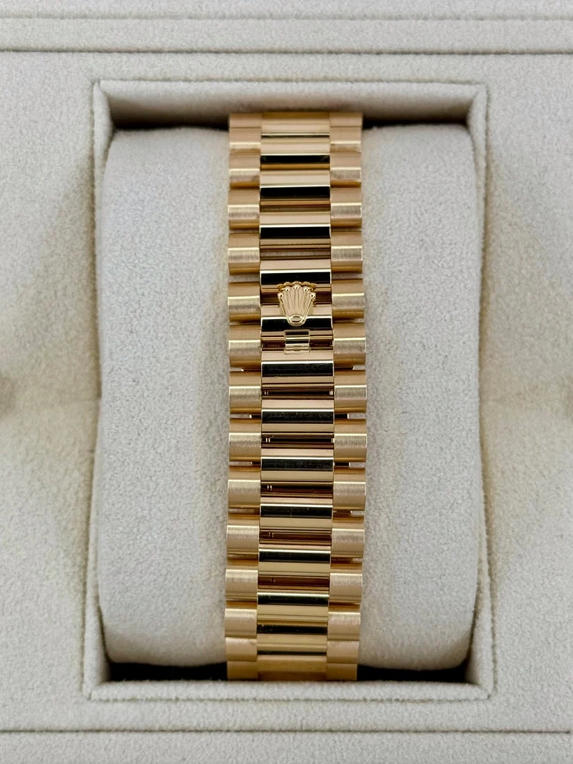 [Super Clone]RLX Day-Date 40mm 228398TBR-0036 Diamond Paved Dial President Watch【Super Clone】