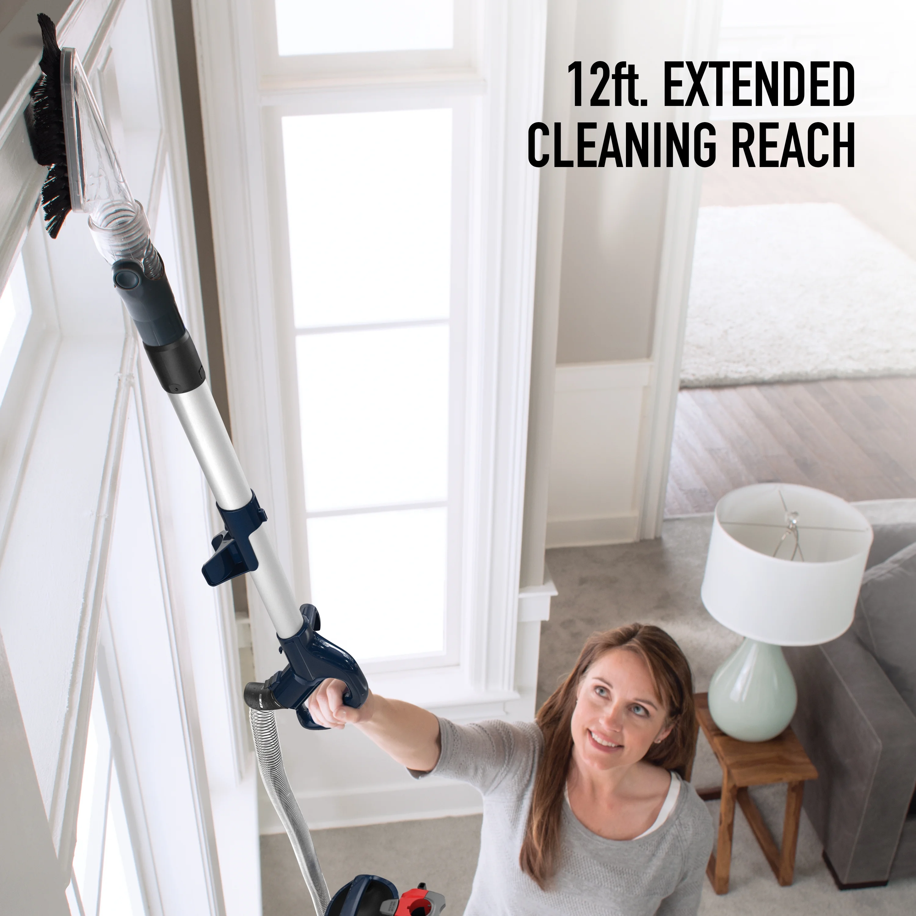 Restored Hoover Residential Vacuum-UH74110M Hoover Pet Max Complete Bagless Upright Vacuum Cleaner with Allergen Block Technology (Refurbished)(Restored: Like New)
