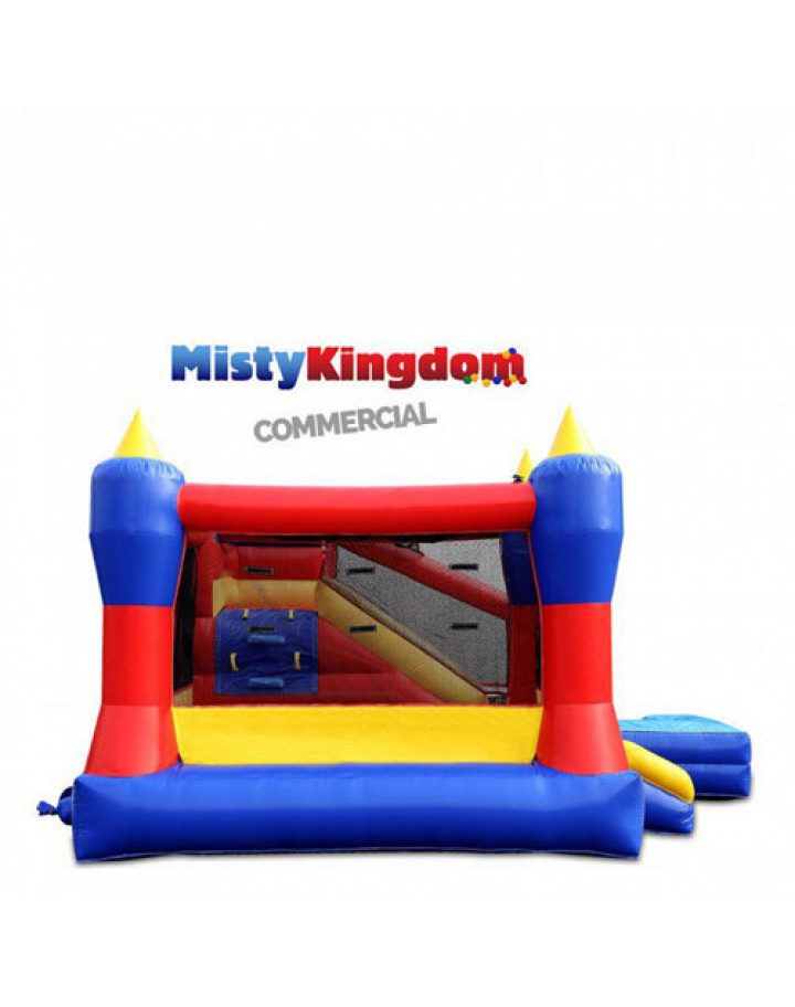 Château gonflable combiné Misty Kingdom XL de qualité commerciale
