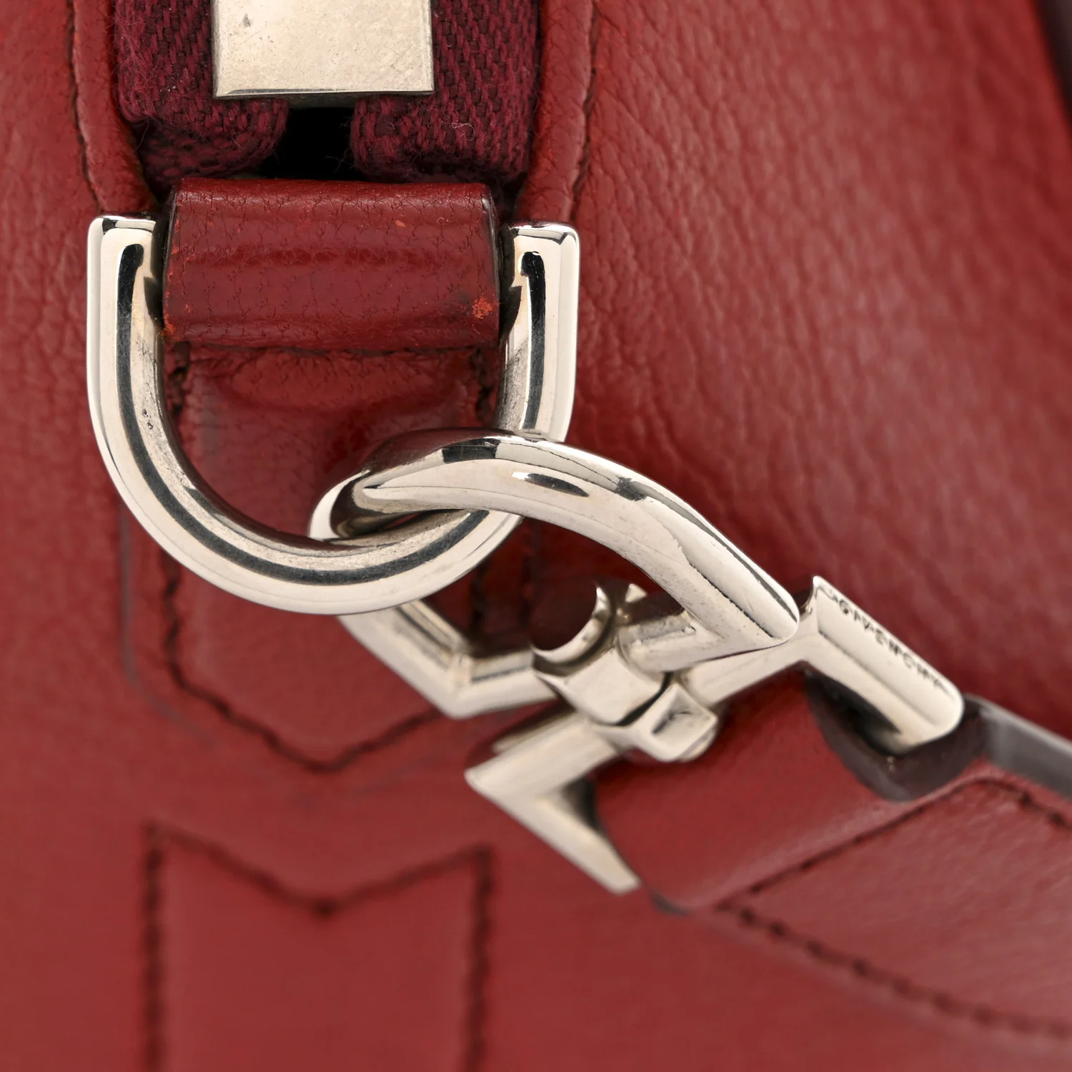 Sugar Goatskin Mini Antigona Red