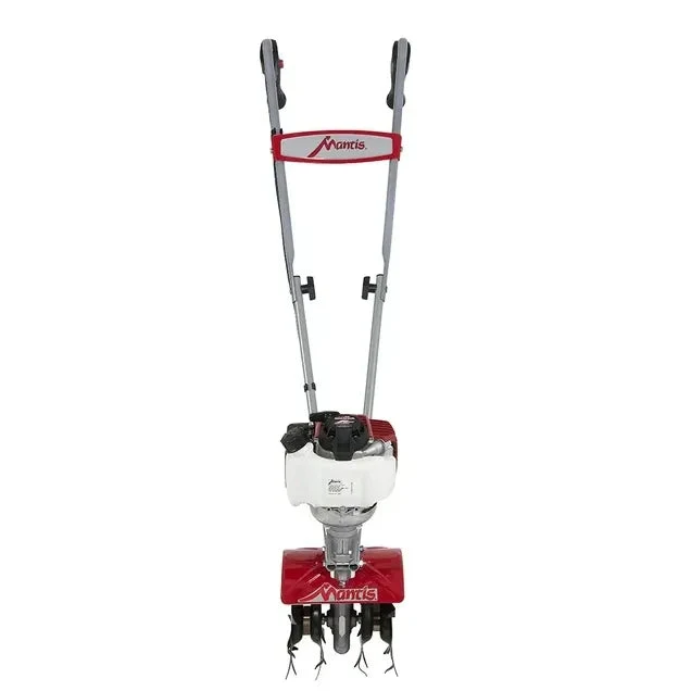 Mantis 4-Cycle Gas Garden Tiller with Honda Engine, Lightweight Cultivator for Gardens, Beds & Soil Preparation