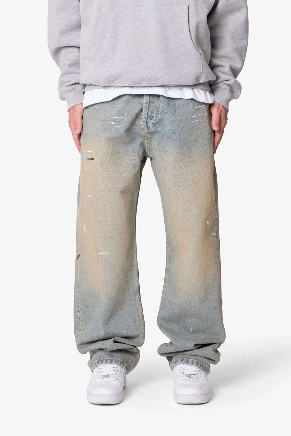 Ultra Baggy Painter Denim - Light Sand Washed Blue