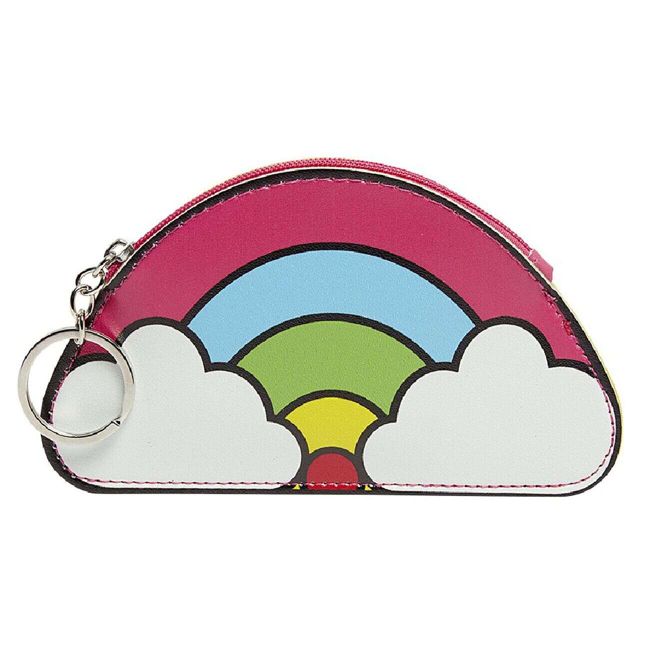 Porte monnaie avec porte clé fantaisie