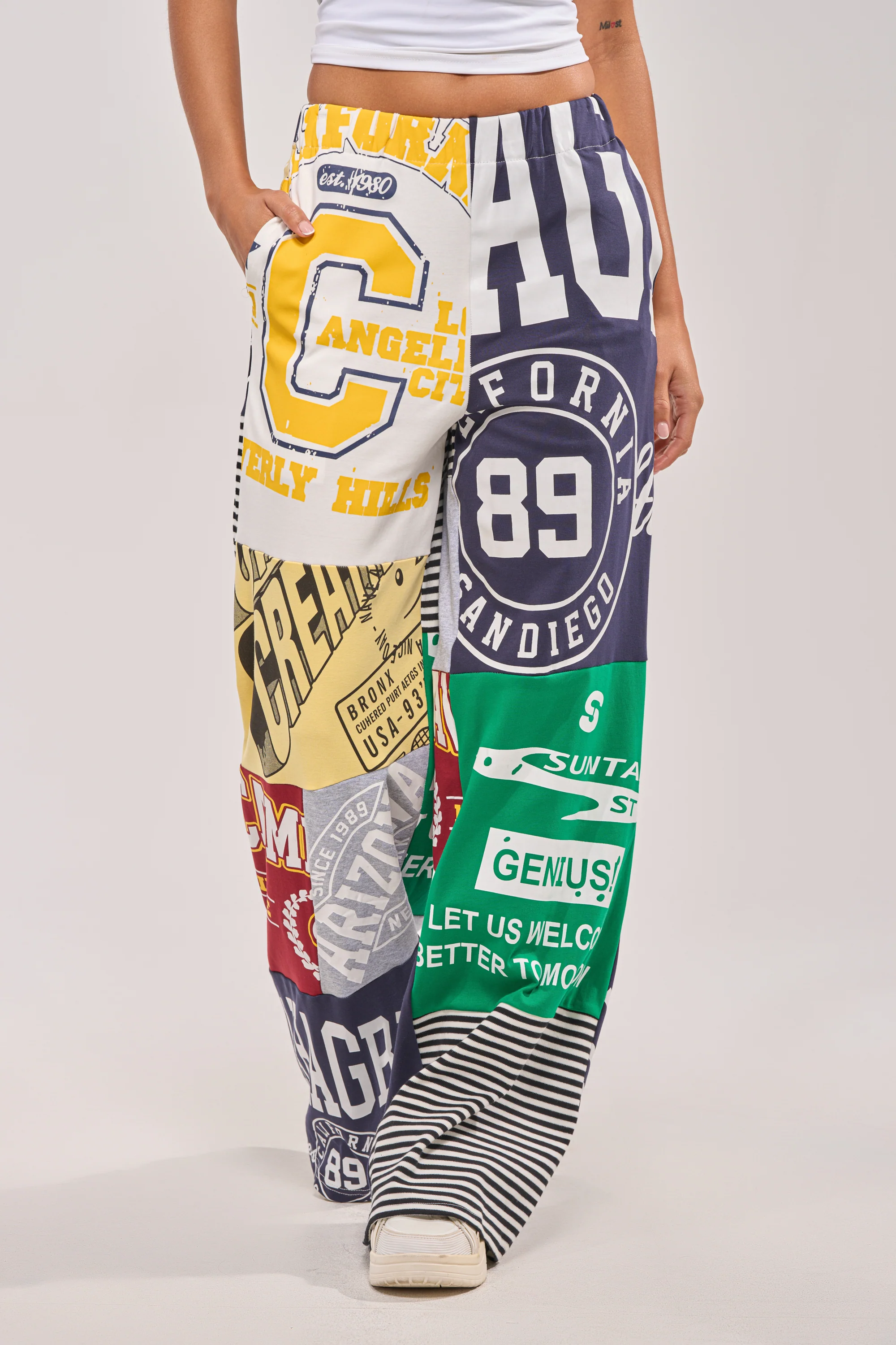 GAME TIME PATCHWORK JOGGER - Akira Store