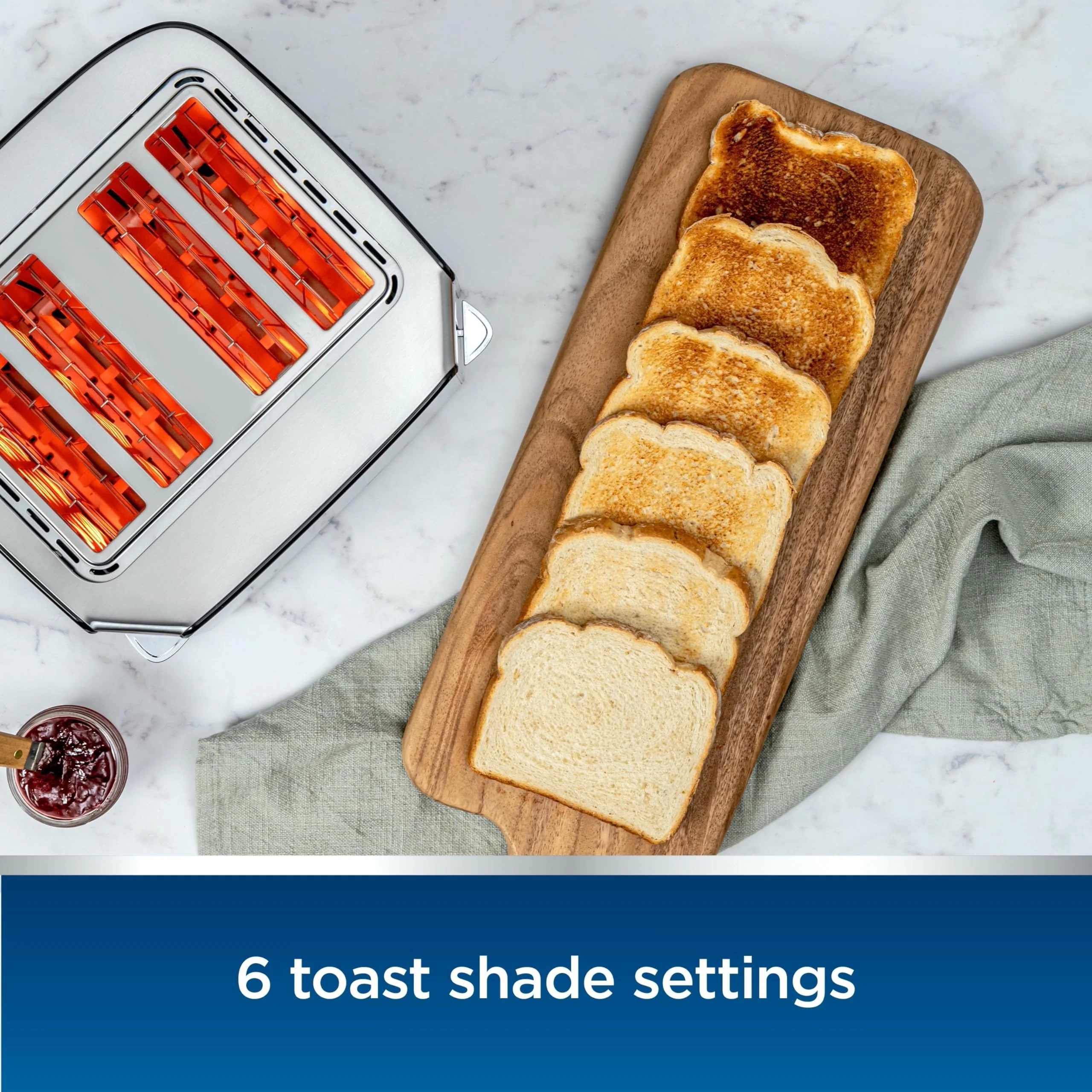 Oster 4-Slice Toaster with Touch Screen
