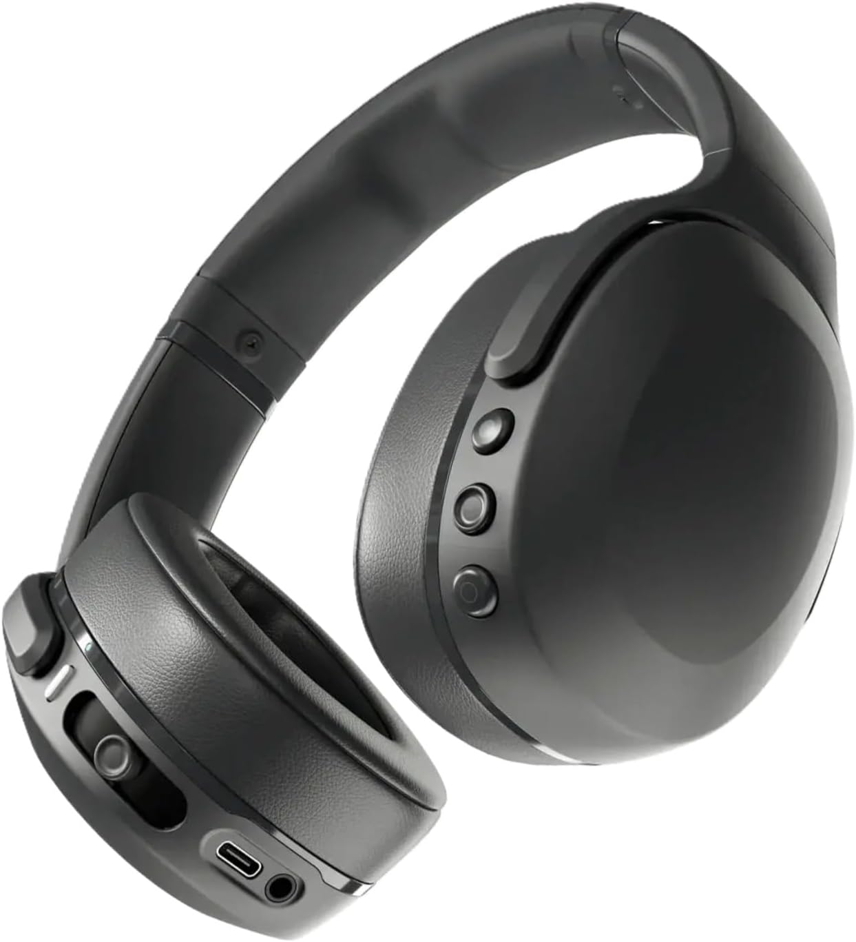 Skullcandy Crusher EVO Wireless Noise-Isolating Over-Ear Headphones Bundle - Black