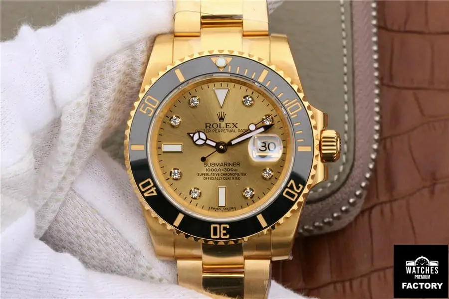 Rolex Submariner 116618 Noob Factory Gold Strap