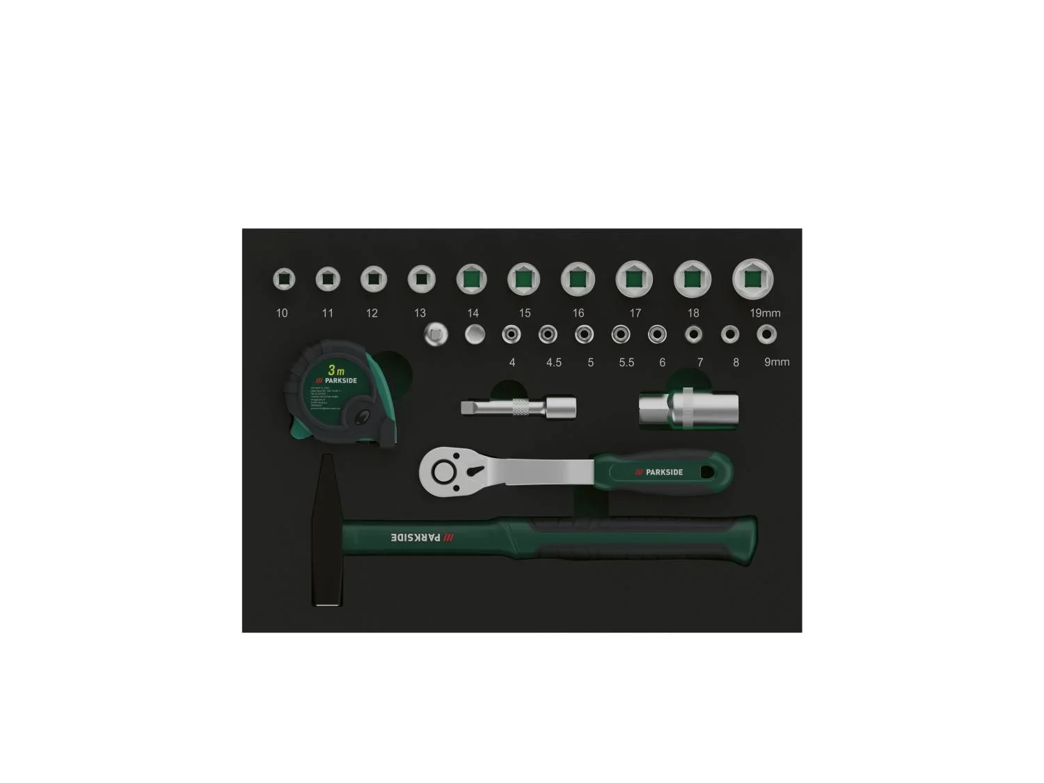 PARKSIDE Mallette  outils, 108 pices