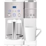 Cuisinart Coffee Makers Coffee Center?12 Cup Coffeemaker and Single - Serve Brewer, White