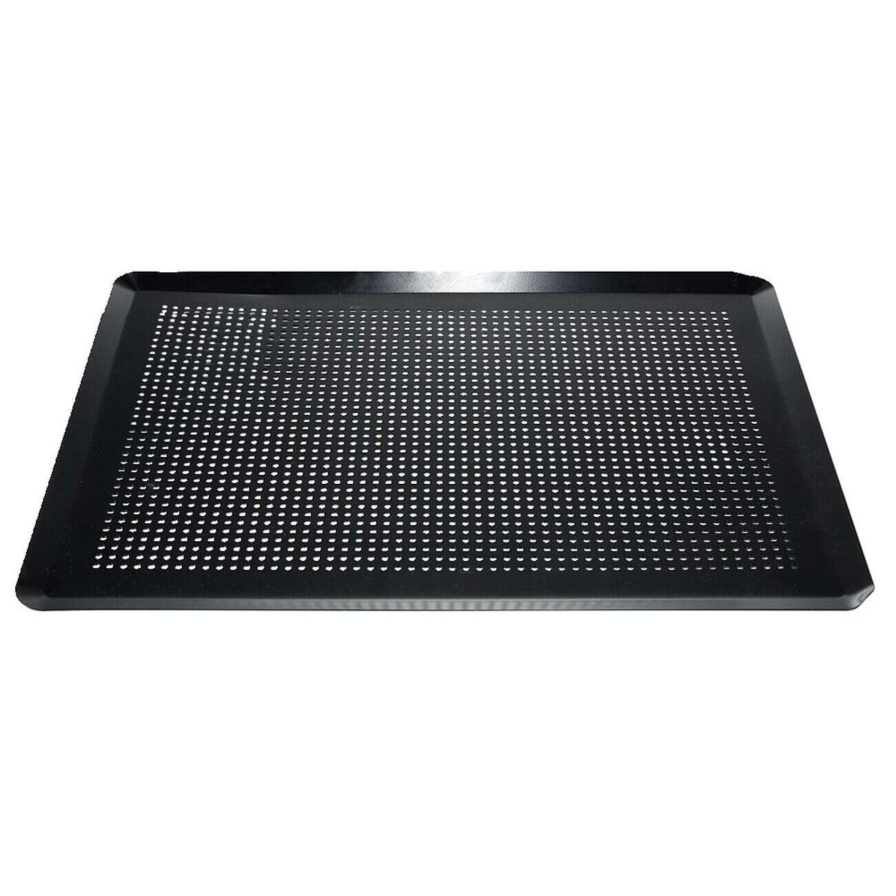 Plaque pâtissière perforée acier noir 39,6x29,6cm