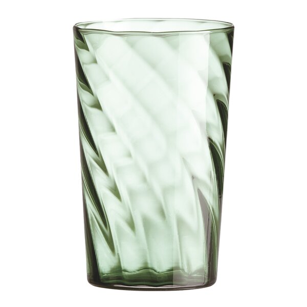 RAW Unique optic highball glass 45 cl green