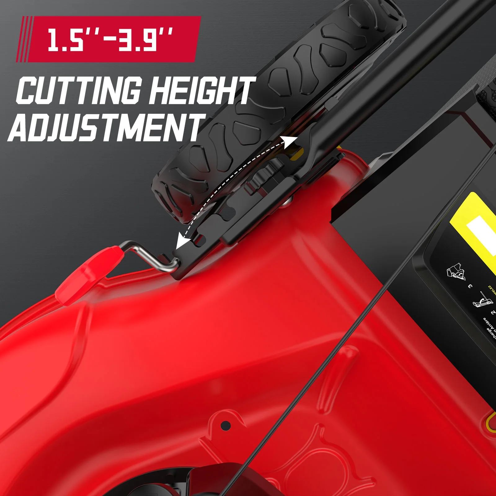 21" Gas Self-Propelled 140cc BS Engine Lawn Mower B8721S2 - Image 4