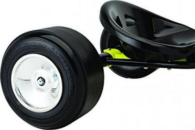 DXT Drift Trike Black/Yellow Steel Frame. 3-Wheeled Ride on Tricycle for Teens and Adults - Image 6