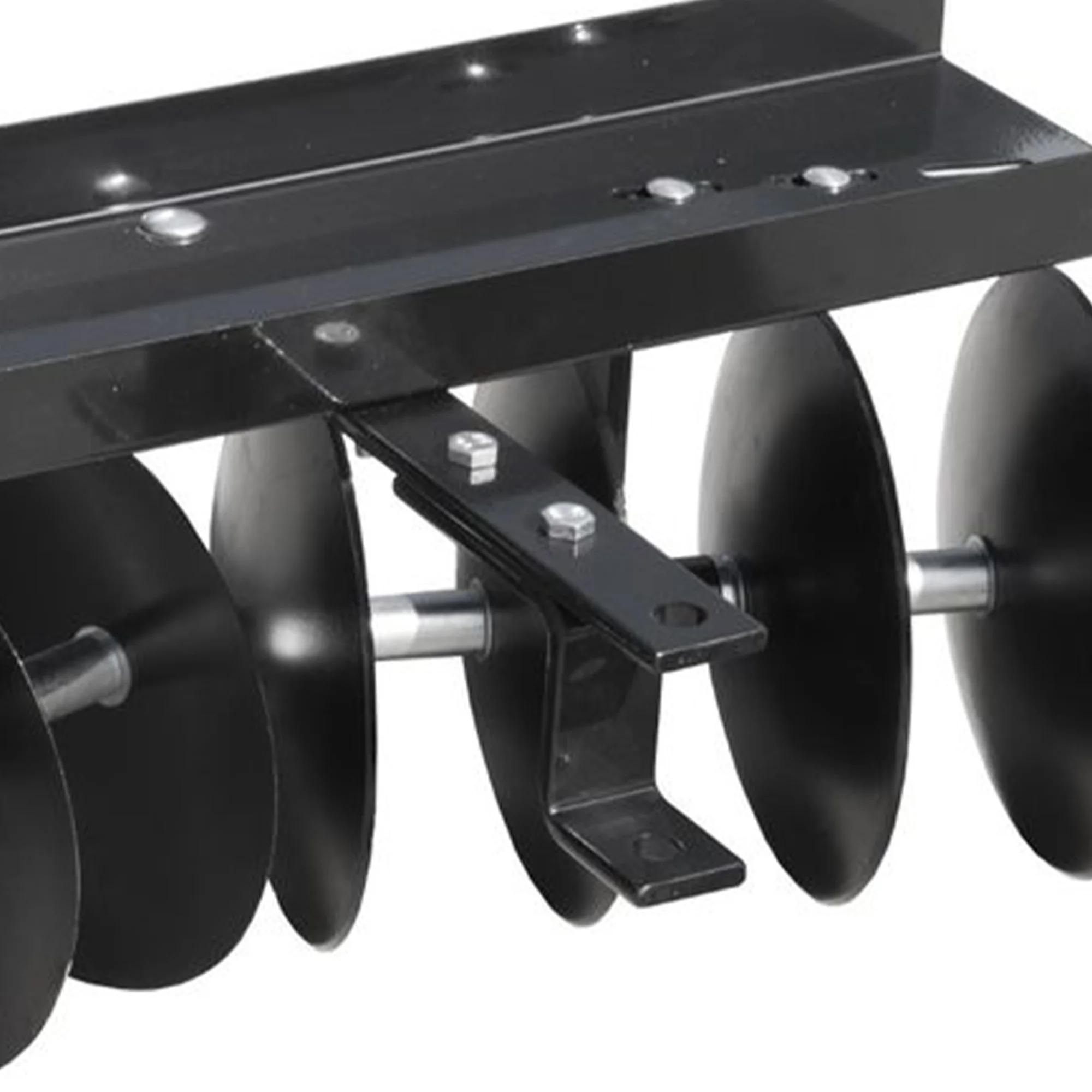39in Tow Behind Garden Soil Cultivator Sleeve Hitch Disc Harrow - Image 7