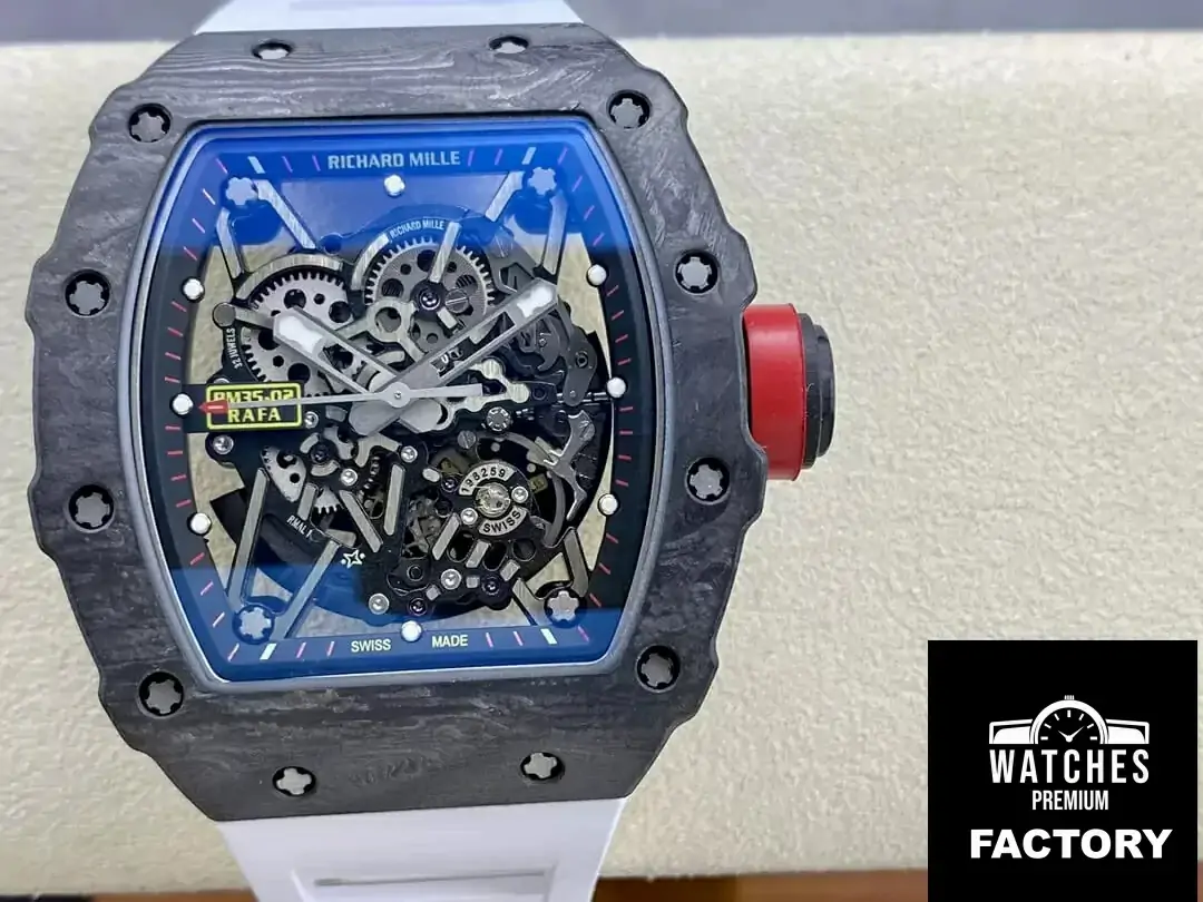Richard Mille RM35-02 T+ Factory Carbon Fiber Skeleton Dial