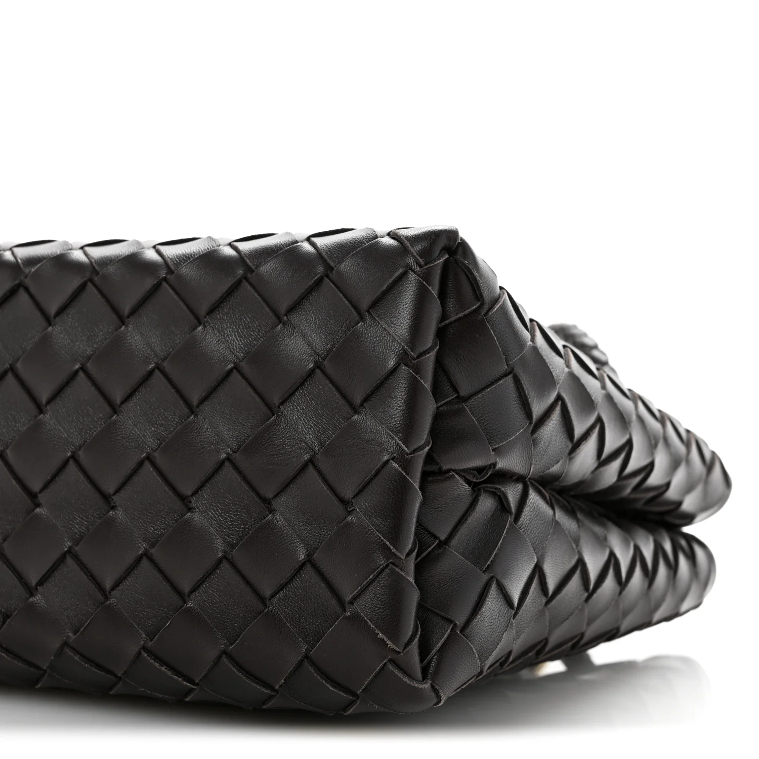 Nappa Intrecciato Small Andiamo Shoulder Bag Fondant