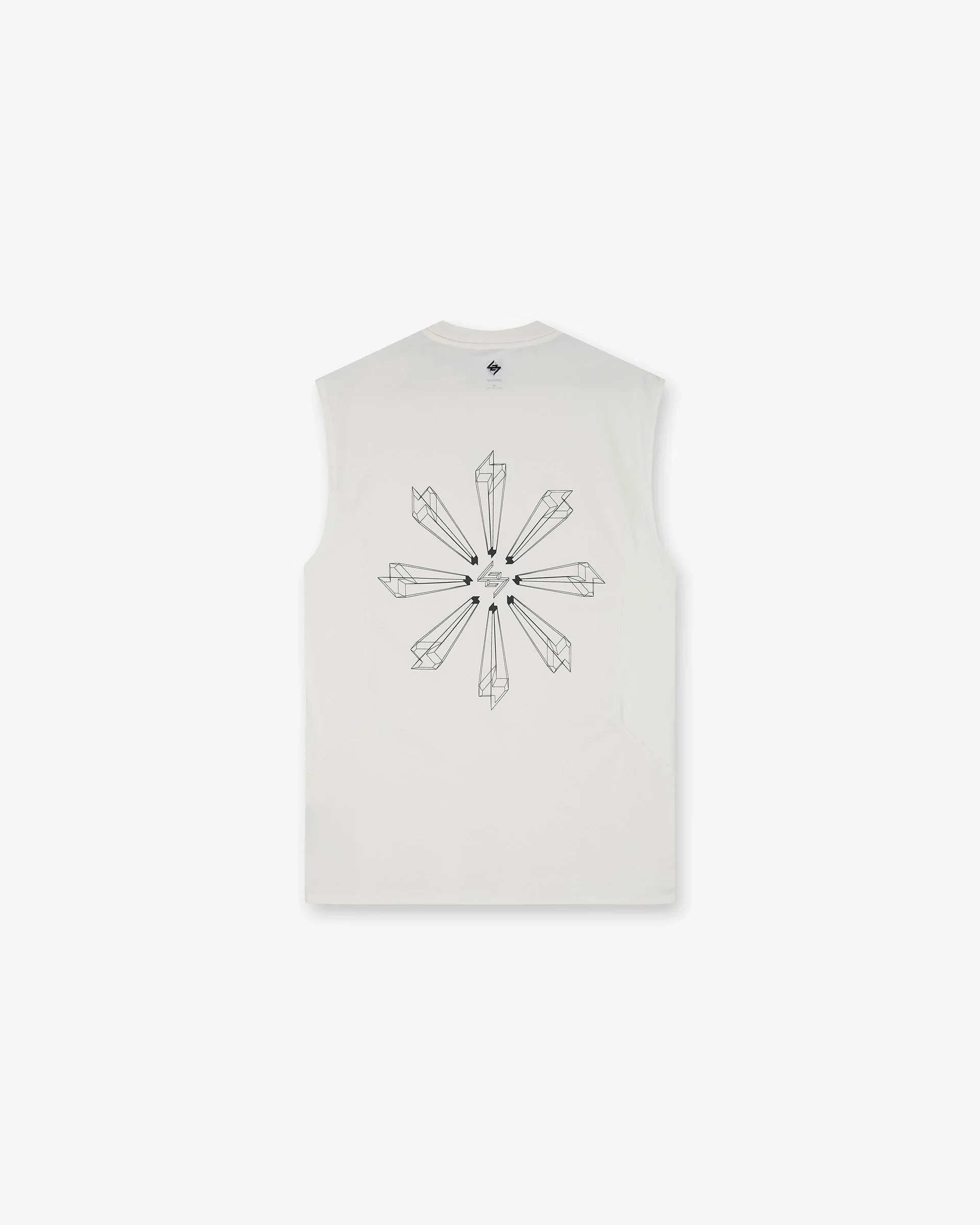 247 Uprising Oversized Tank - Flat White