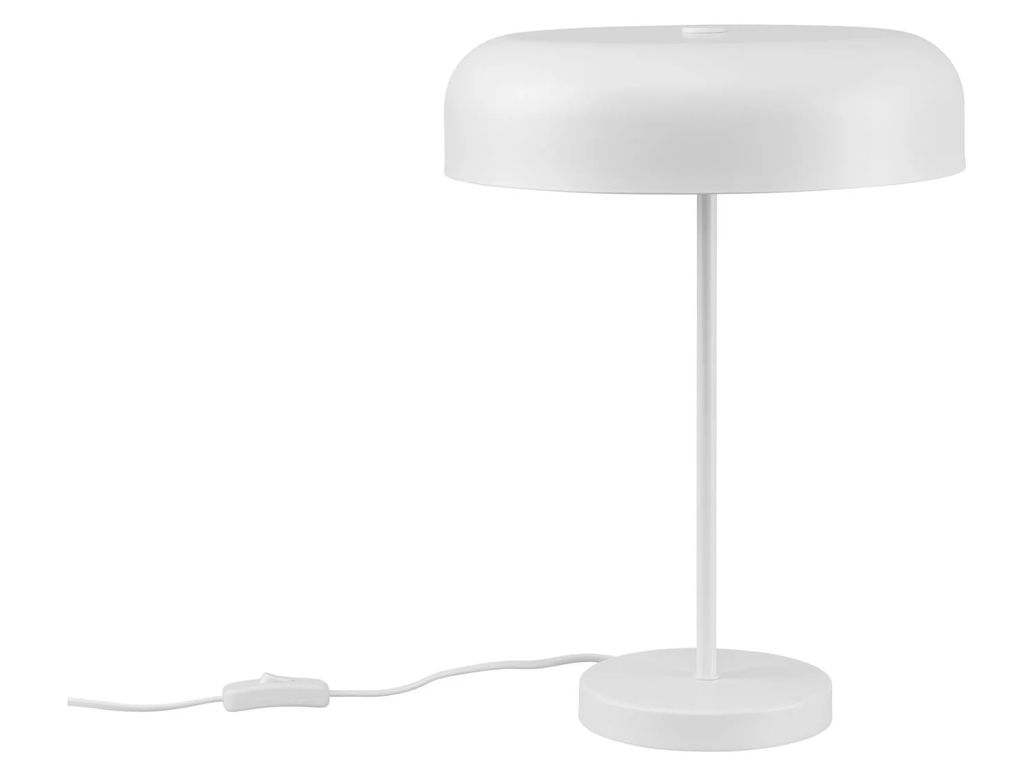 LIVARNO home Lampe de table, 1 ou 2 ampoules, blanc mat
