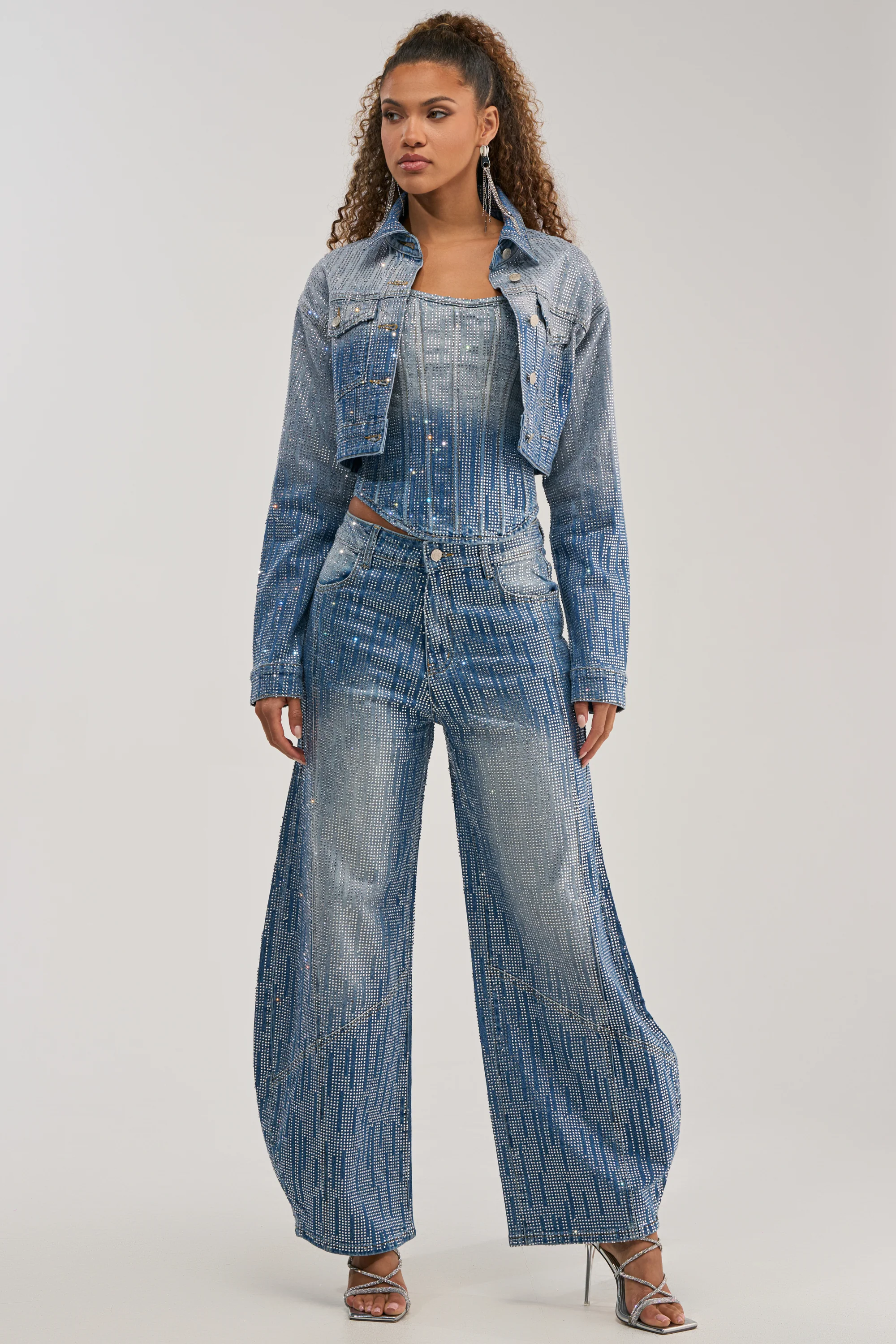 MIND SPINNING EMBELLISHED DENIM - Akira Store
