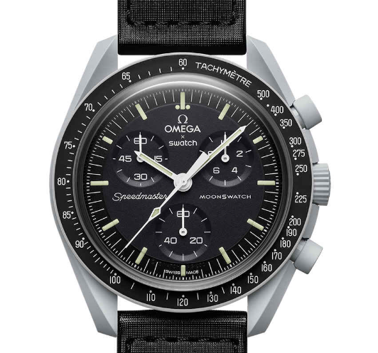 [Super Clone]Swatch x Omega SO33M100 Bioceramic Moonswatch Mission to the Moon