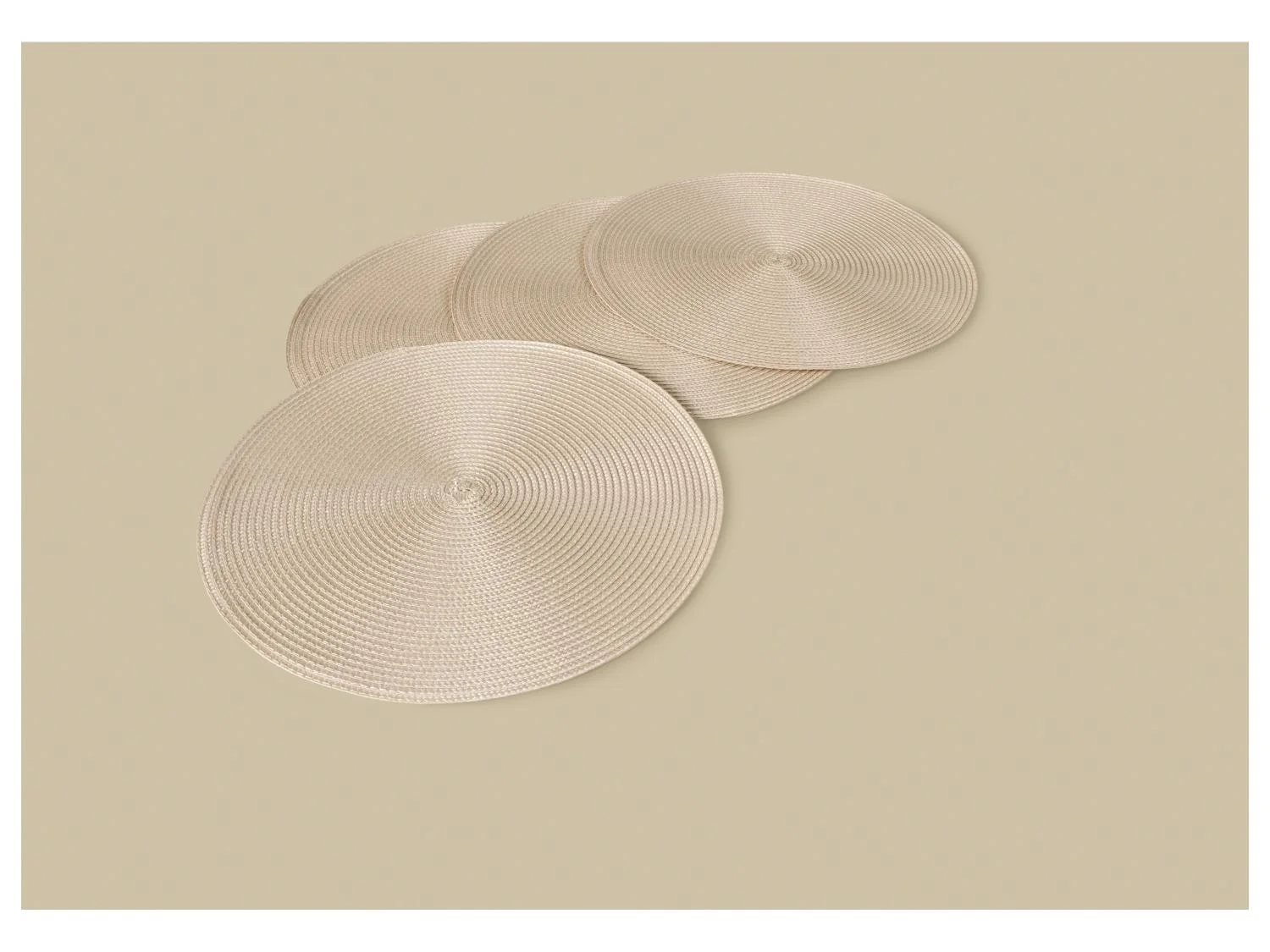 LIVARNO Lot de 4 set de table,  38 cm.
