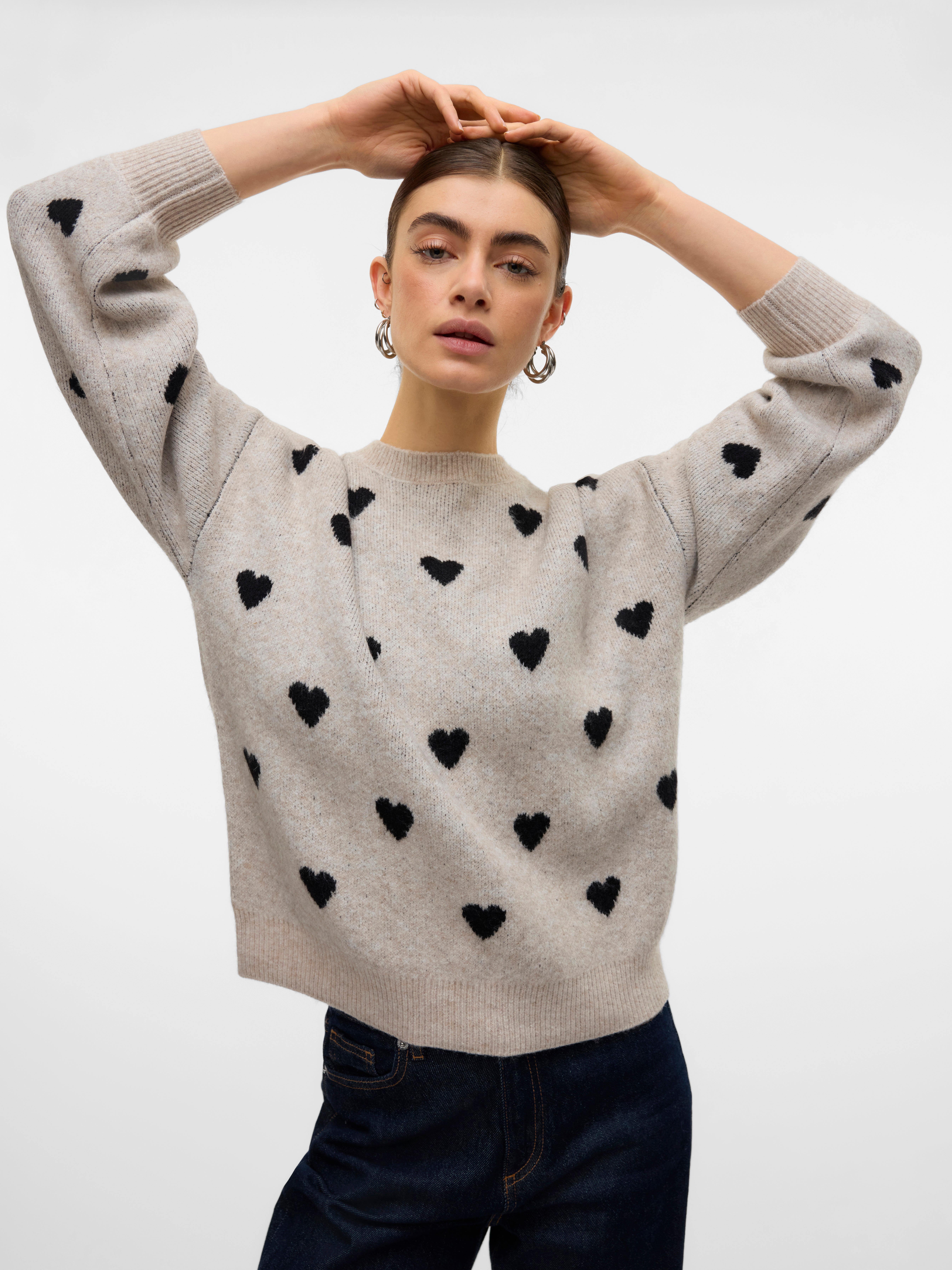 VERO MODA® AWHEART Knitted pullover