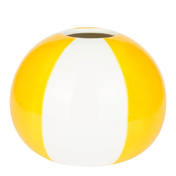 Floats vase 14 cm Beachball gul