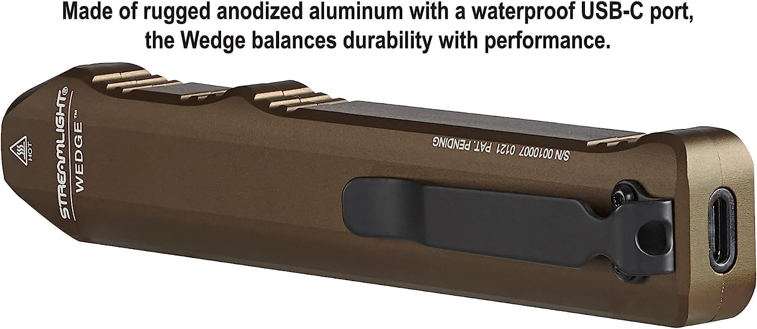 Streamlight Wedge 300-Lumen Slim Everyday Carry Flashlight