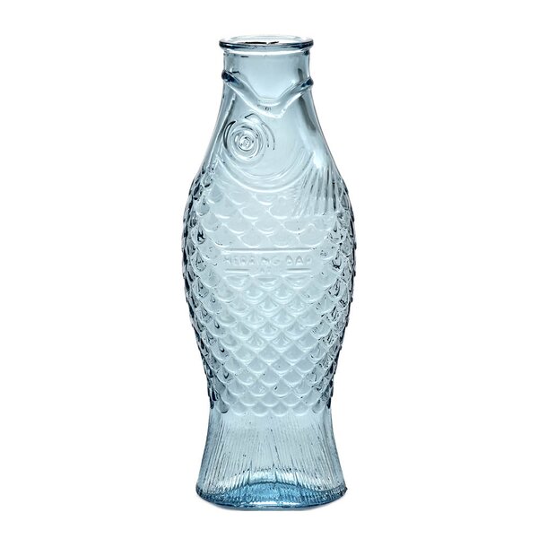 Fish & Fish karaffel 85 cl blå