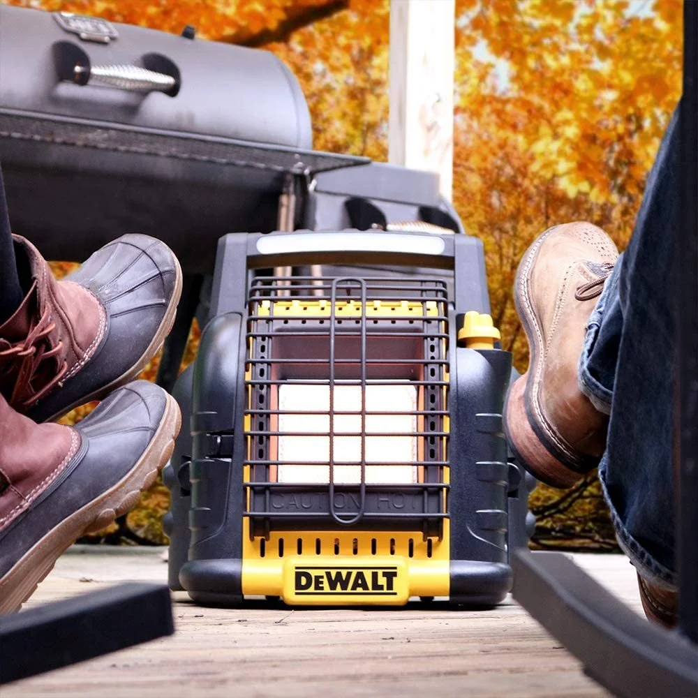 DXH12B Portable Heater, Yellow - Image 3