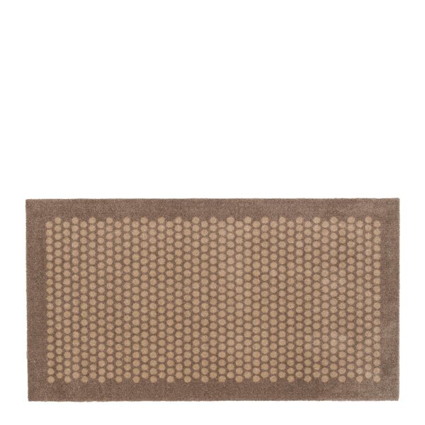 Dot gulvmatte 120x67 cm beige
