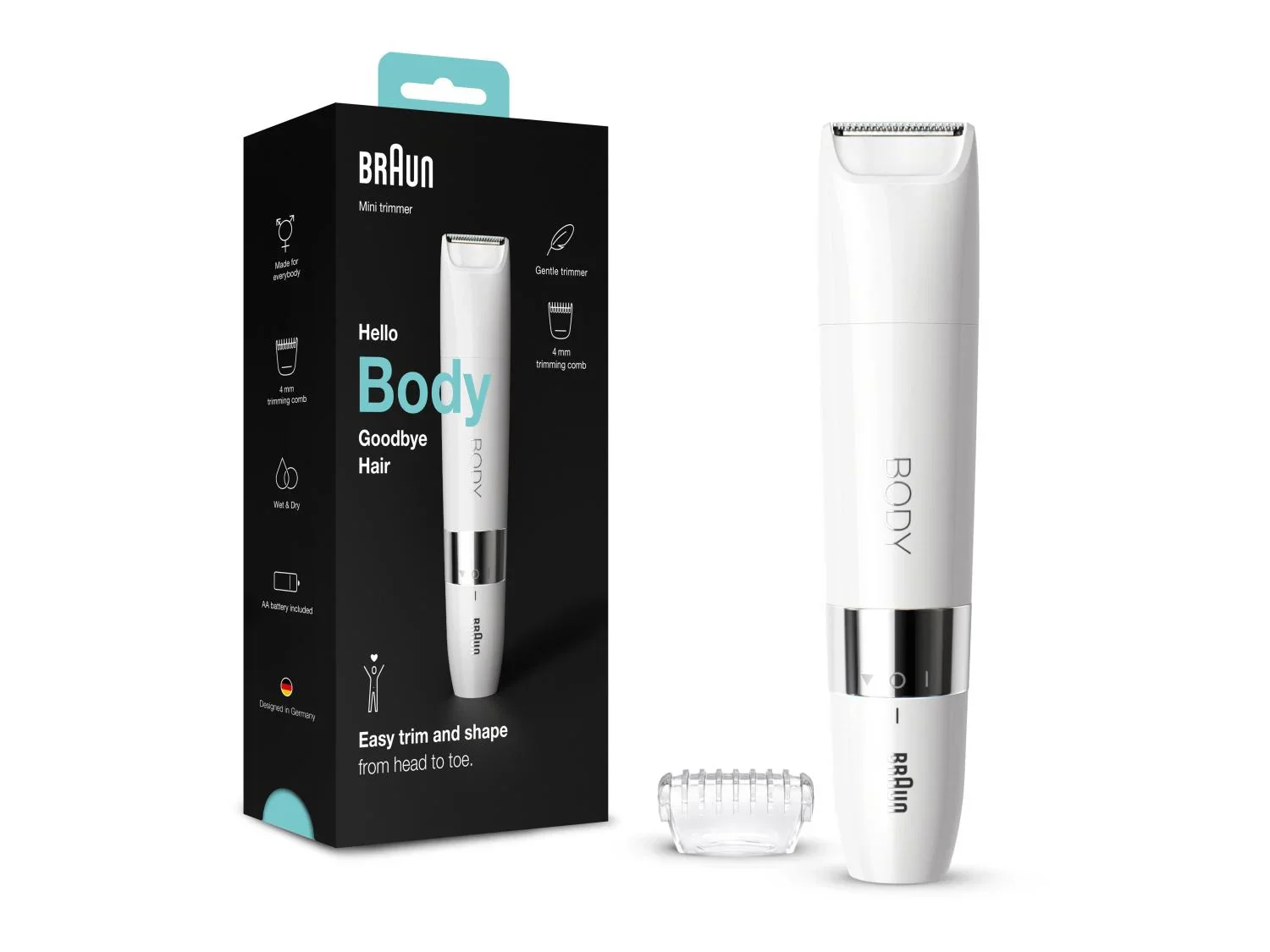 BRAUN Mini-tondeuse corps BS1000 EB