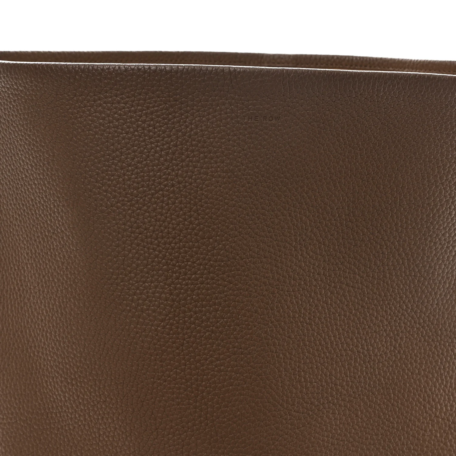 Grained Calfskin Large N/S Park Tote Dark Olive