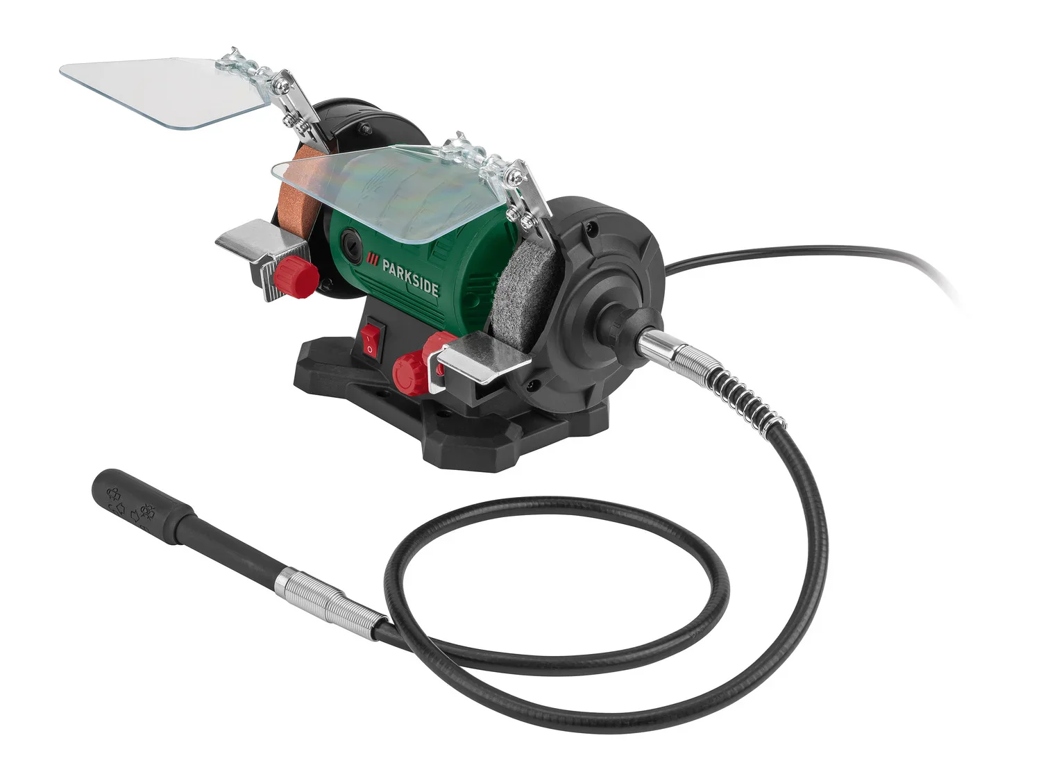 PARKSIDE Touret  meuler double avec arbre flexible PDFW 120 B3, 120 W