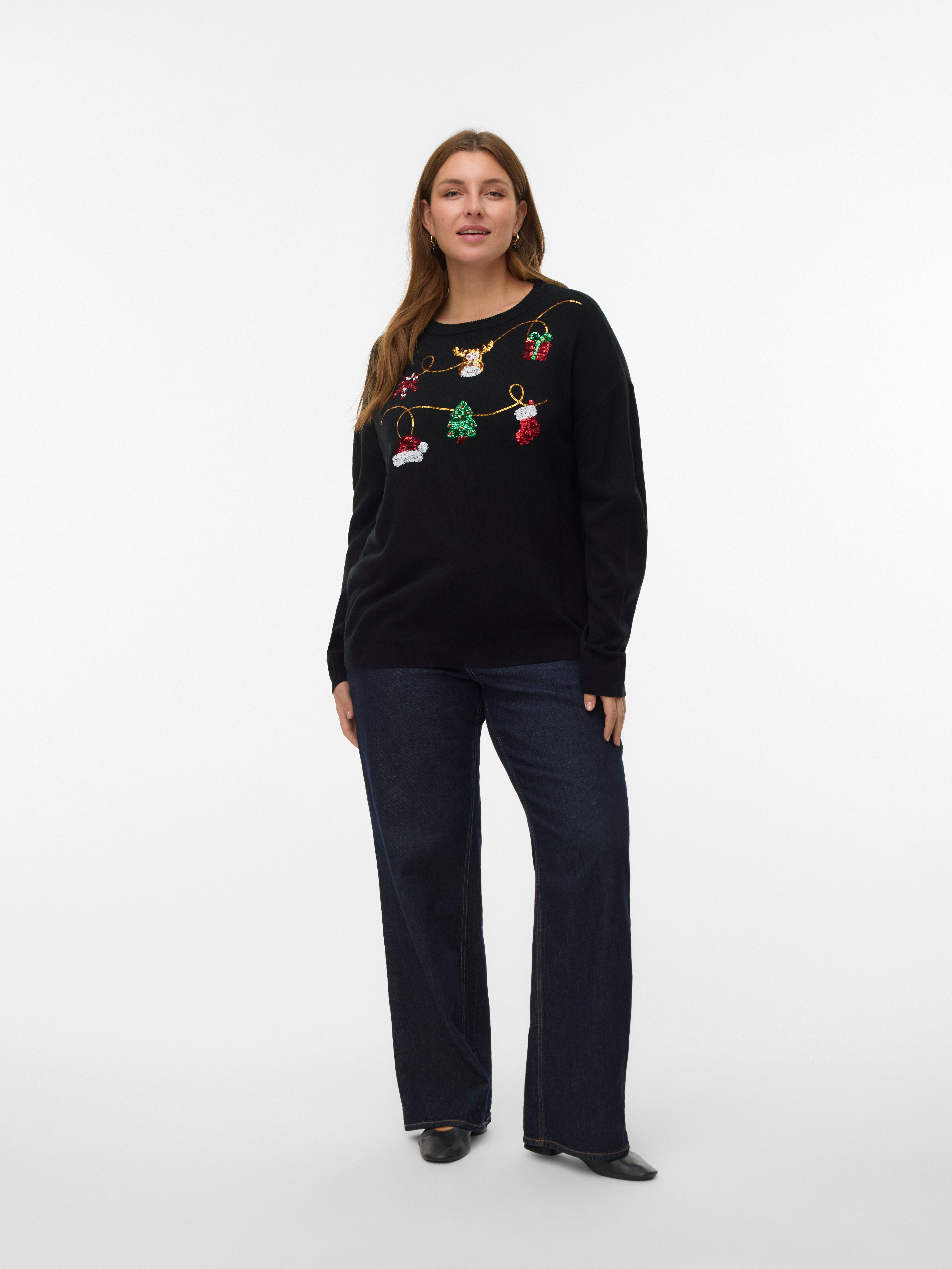 VERO MODA® VMCGLITTER Knitted pullover