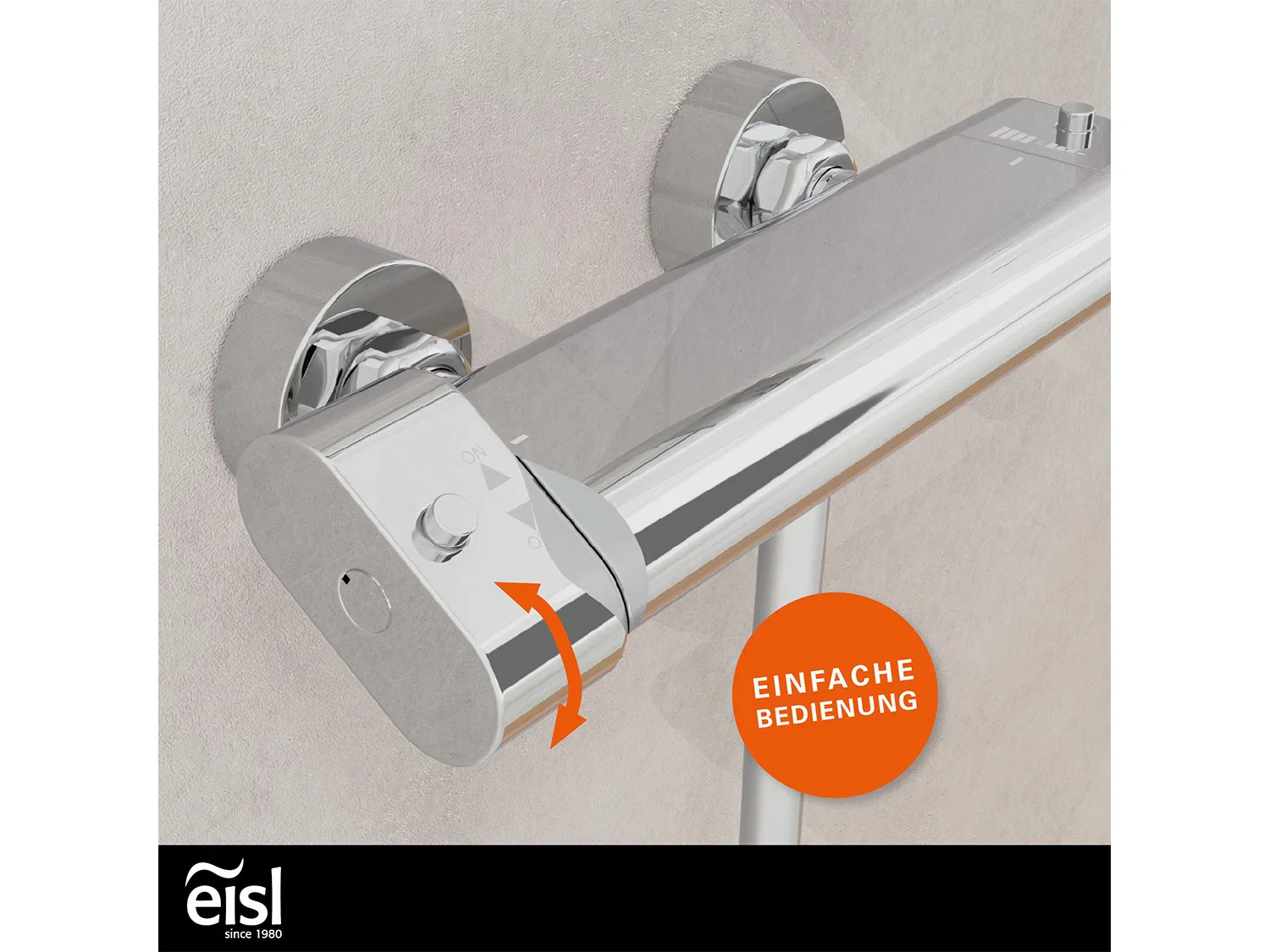 Eisl Mitigeur de salle de bain CARNEO, avec thermostat