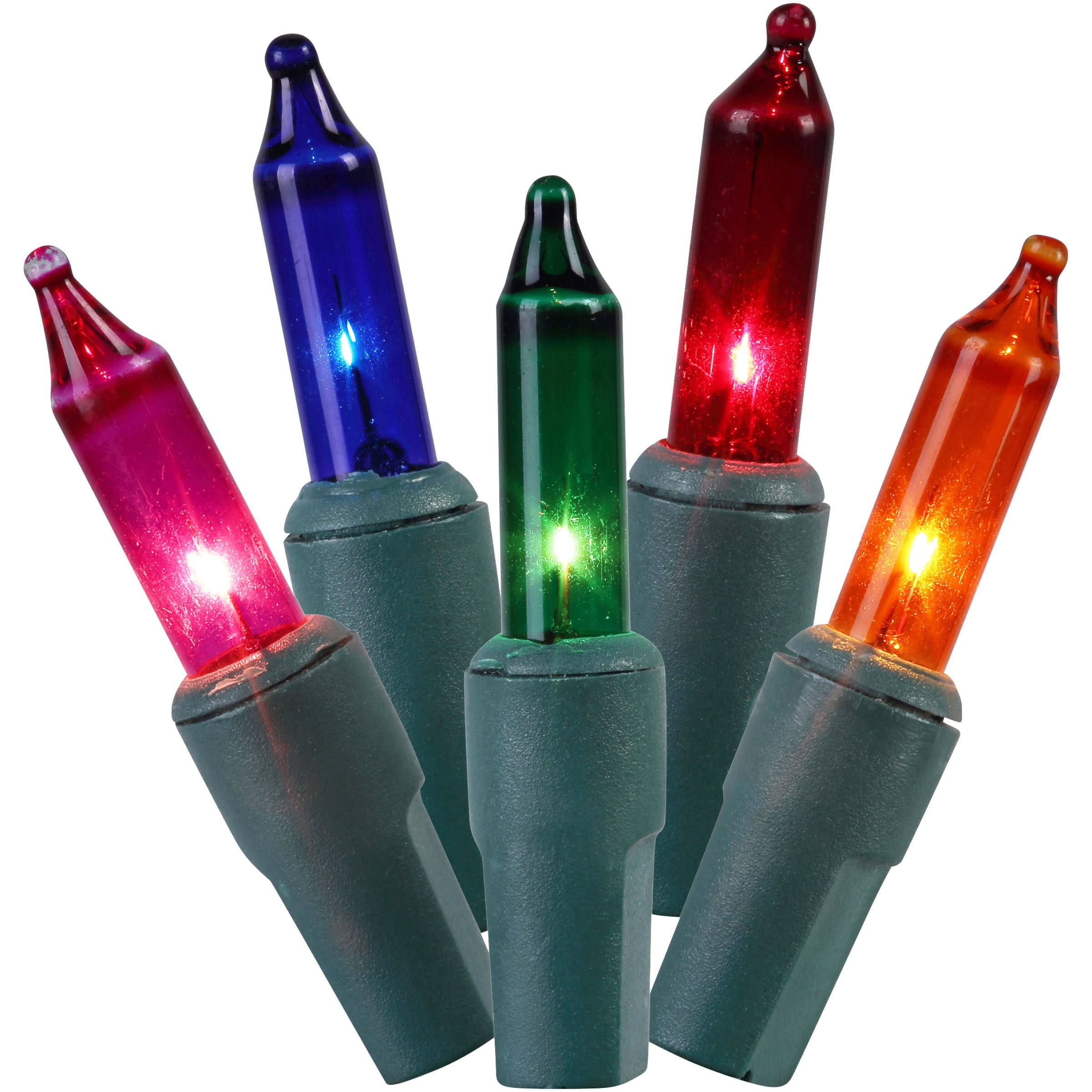 Holiday Time - 300 Multi-Color Mini Lights - Green Wire - Indoor/Outdoor - Light