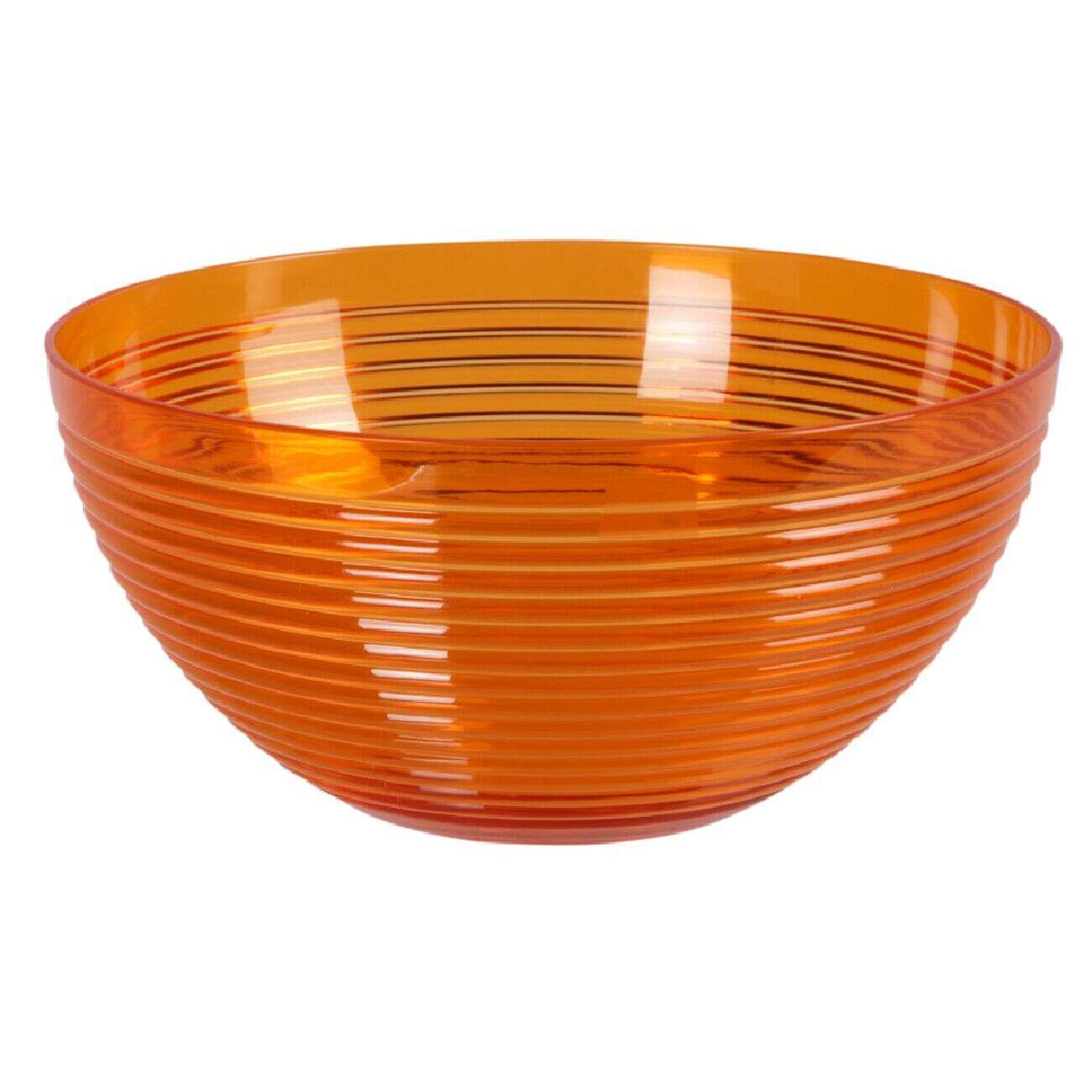 Saladier plastique transparent