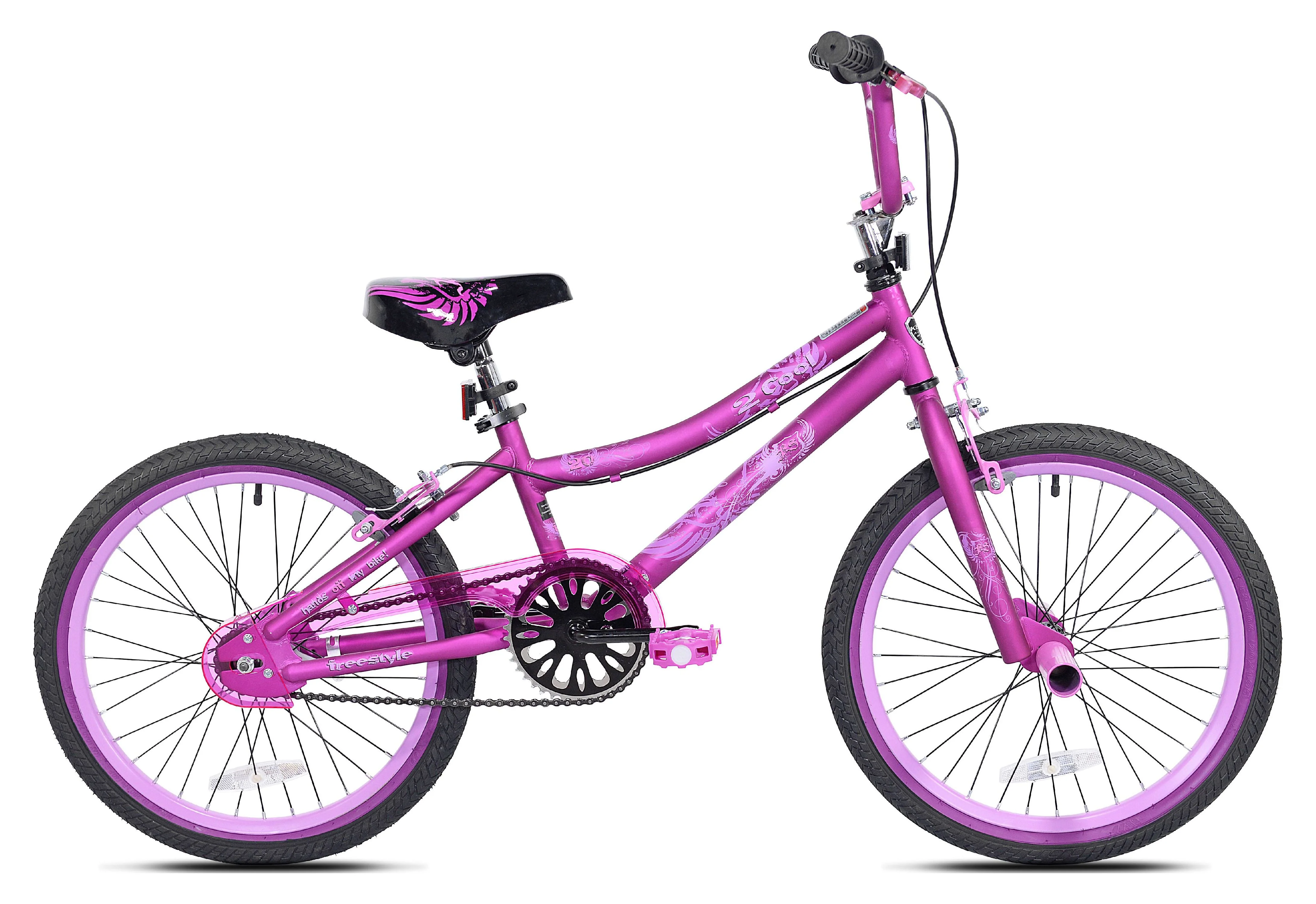 20" 2 Cool BMX Bicycle, 20" Wheels, Child, Satin Purple(Purple) - Image 3