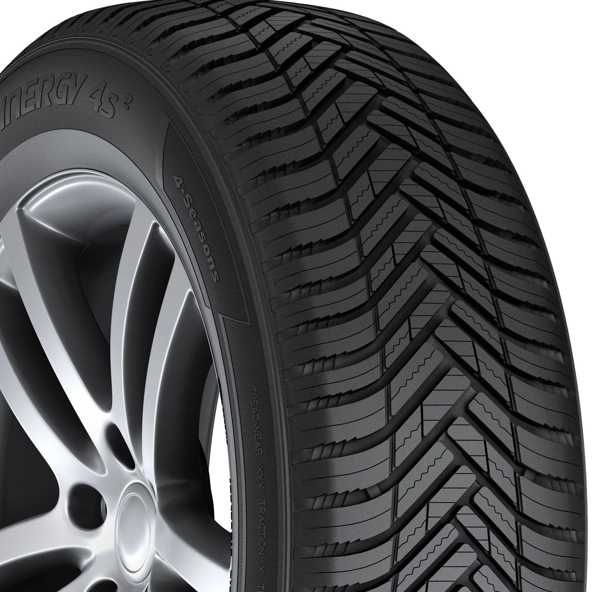 Kinergy 4S2 (H750) All Weather 205/55R16 91V Passenger Tire - Image 6