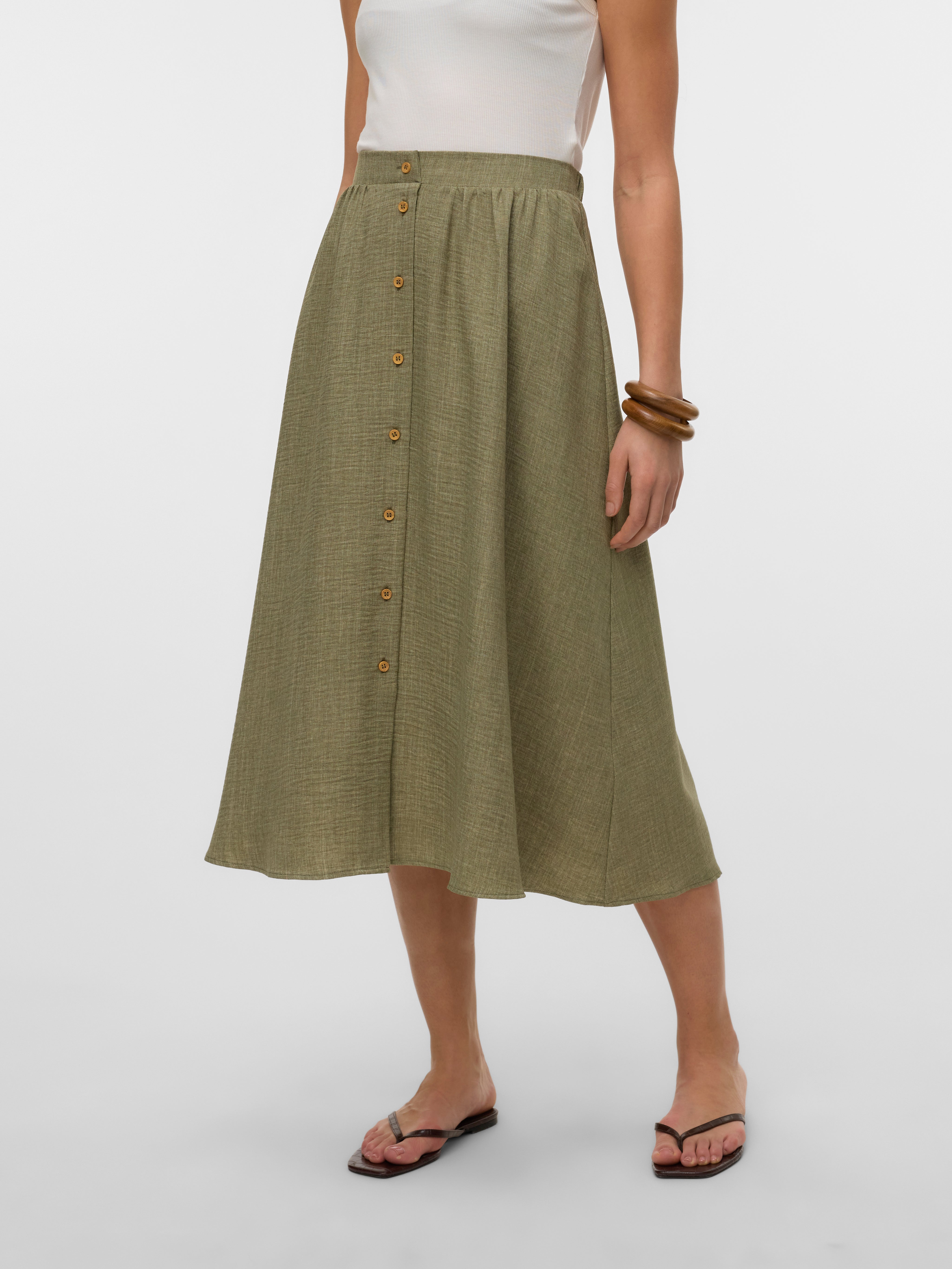 VERO MODA® VMMELANEY High waist Long skirt