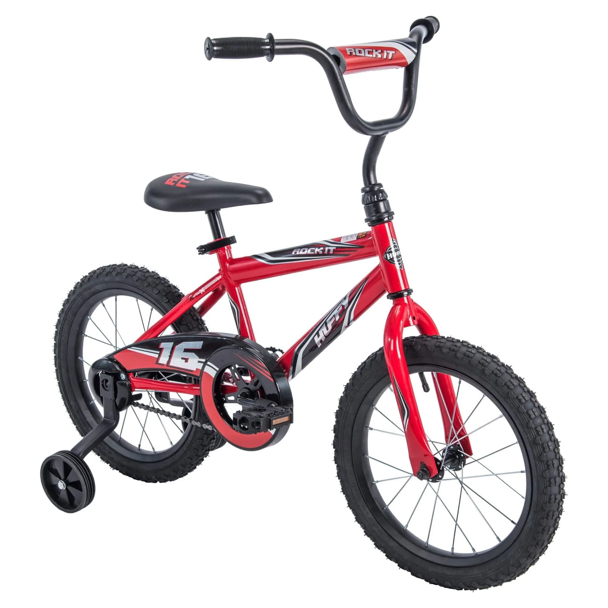 Huffy 16 In. Rock It Kids Bike for Boy Ages 4 and up, Child, Red