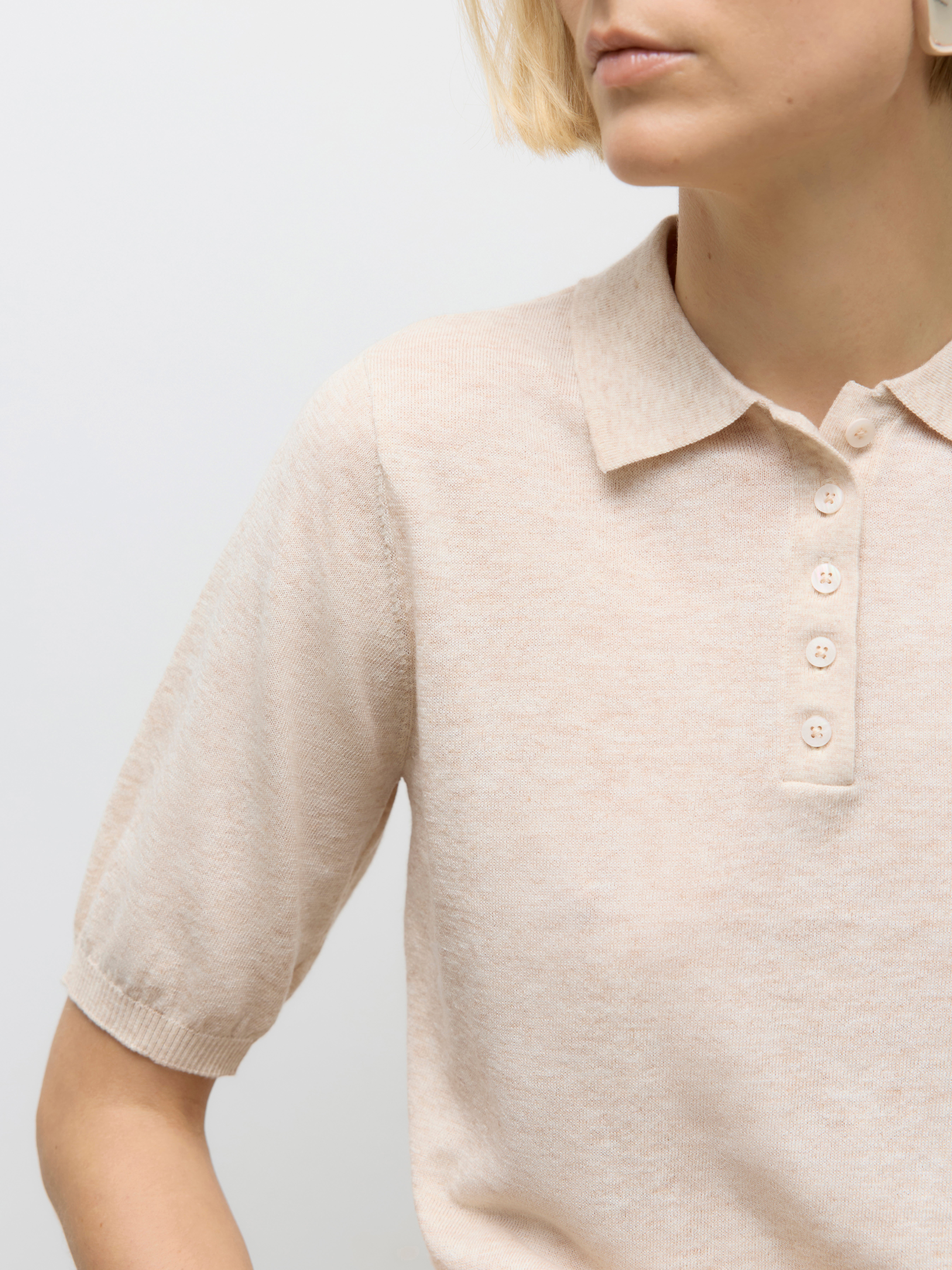 VERO MODA® AWSIKITA Knit Polo-Shirt