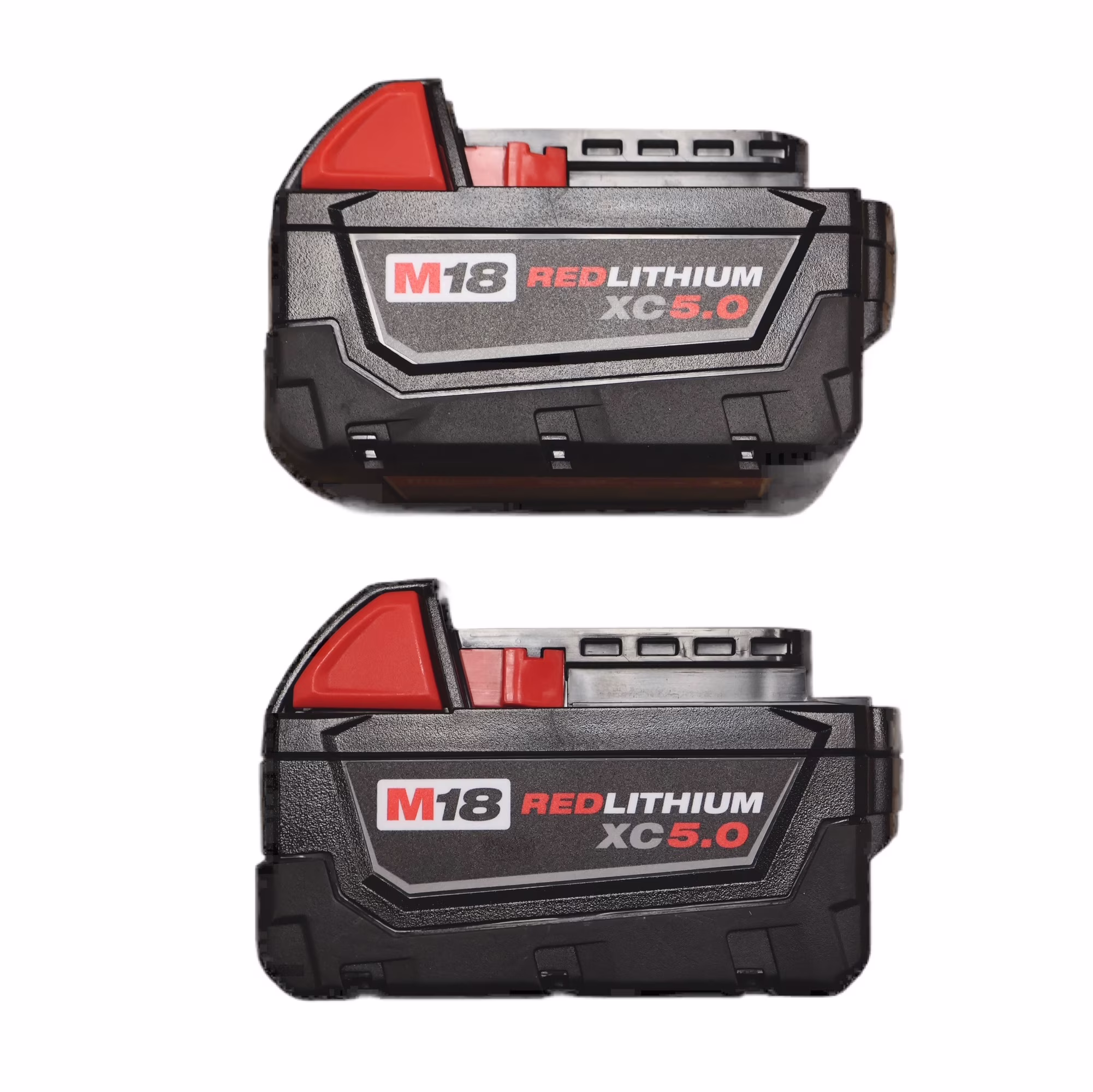 Milwaukee 48 - 11 - 1852 M18 REDLITHIUM XC 5.0ah Extended Capacity 18V Battery Pack - 2 - Pack for Cordless Power Tools